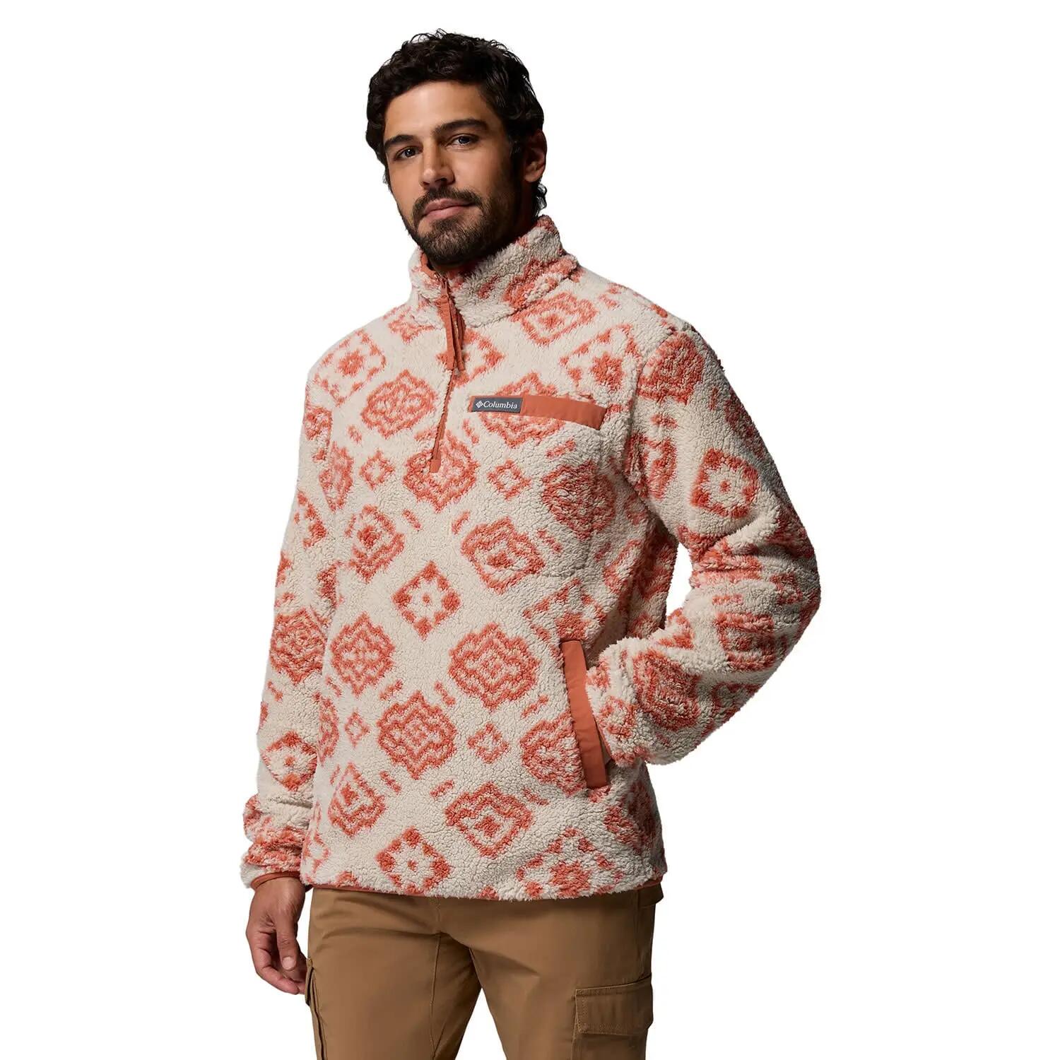 Chaqueta polar Montaña Hombre - COLUMBIA Rugged Ridge™ High Pile Half Zip - Dar 2/5