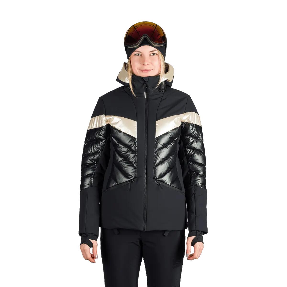Dámská lyžařská trendy zateplená komfortní bunda ABIGALE 2/15