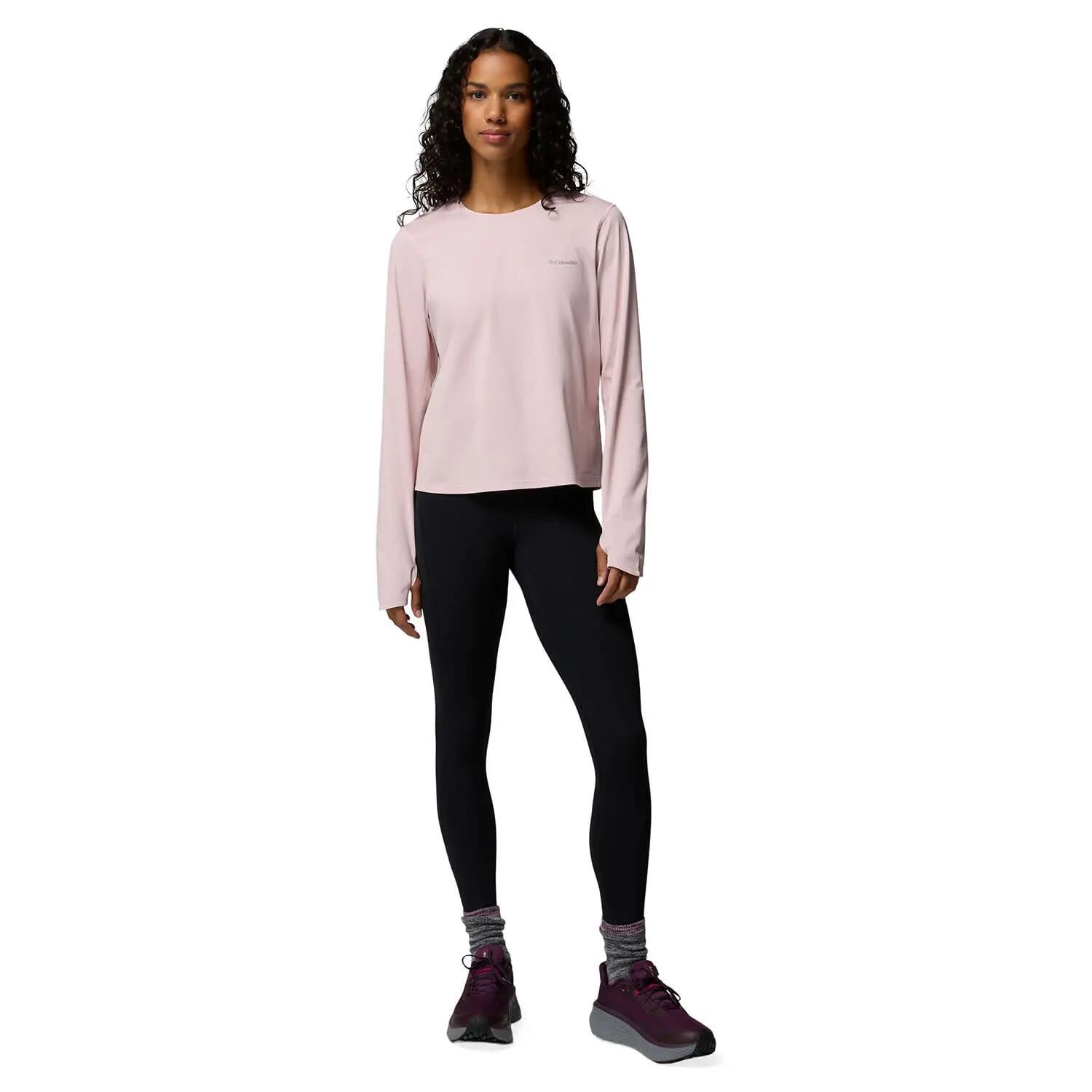 T Shirts Hemden  Damen - COLUMBIA Seeker Legend™ Long Sleeve II - Mineral Pink 5/6