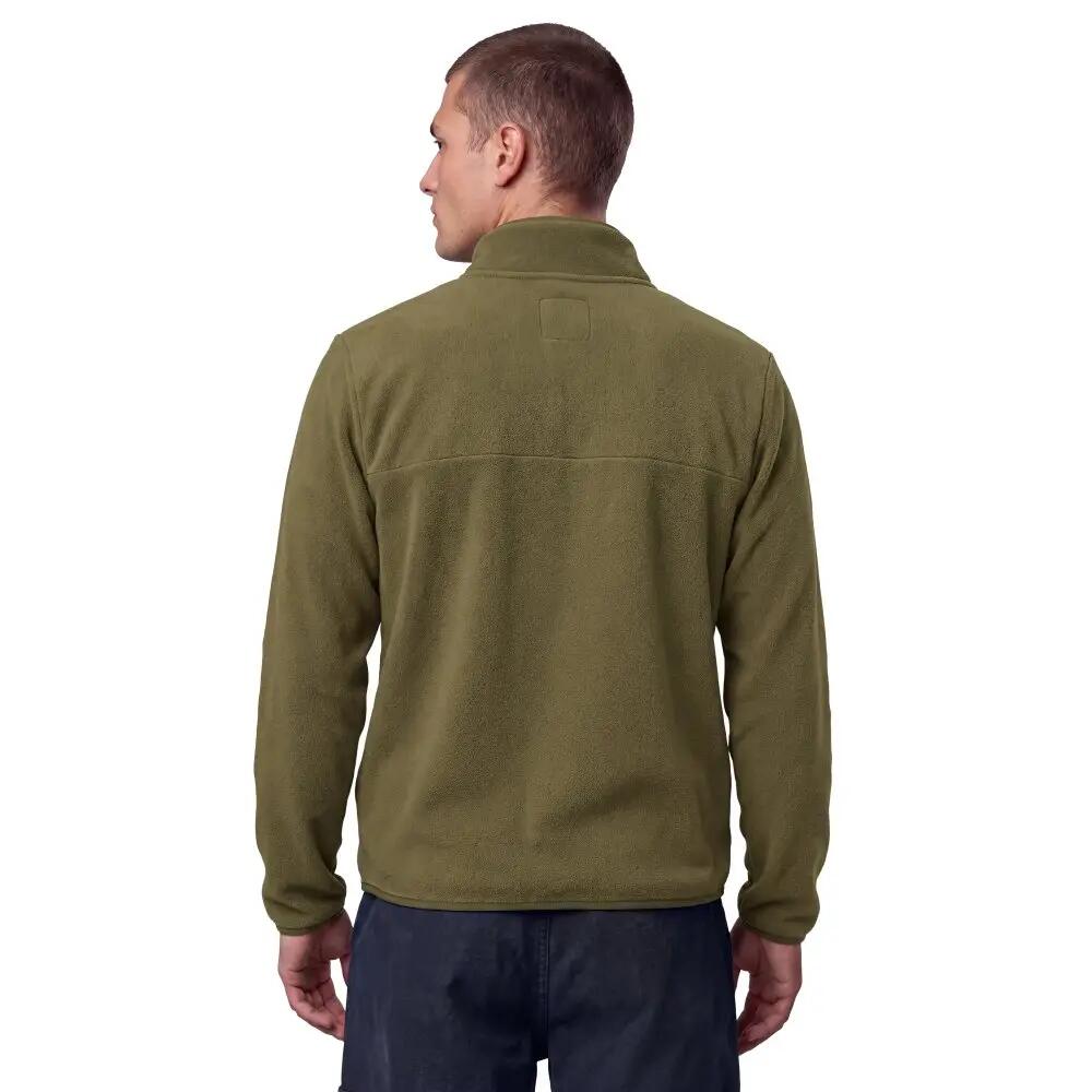 Pull polaire épais homme Sports d'hiver Shadown Green Vert 2/7