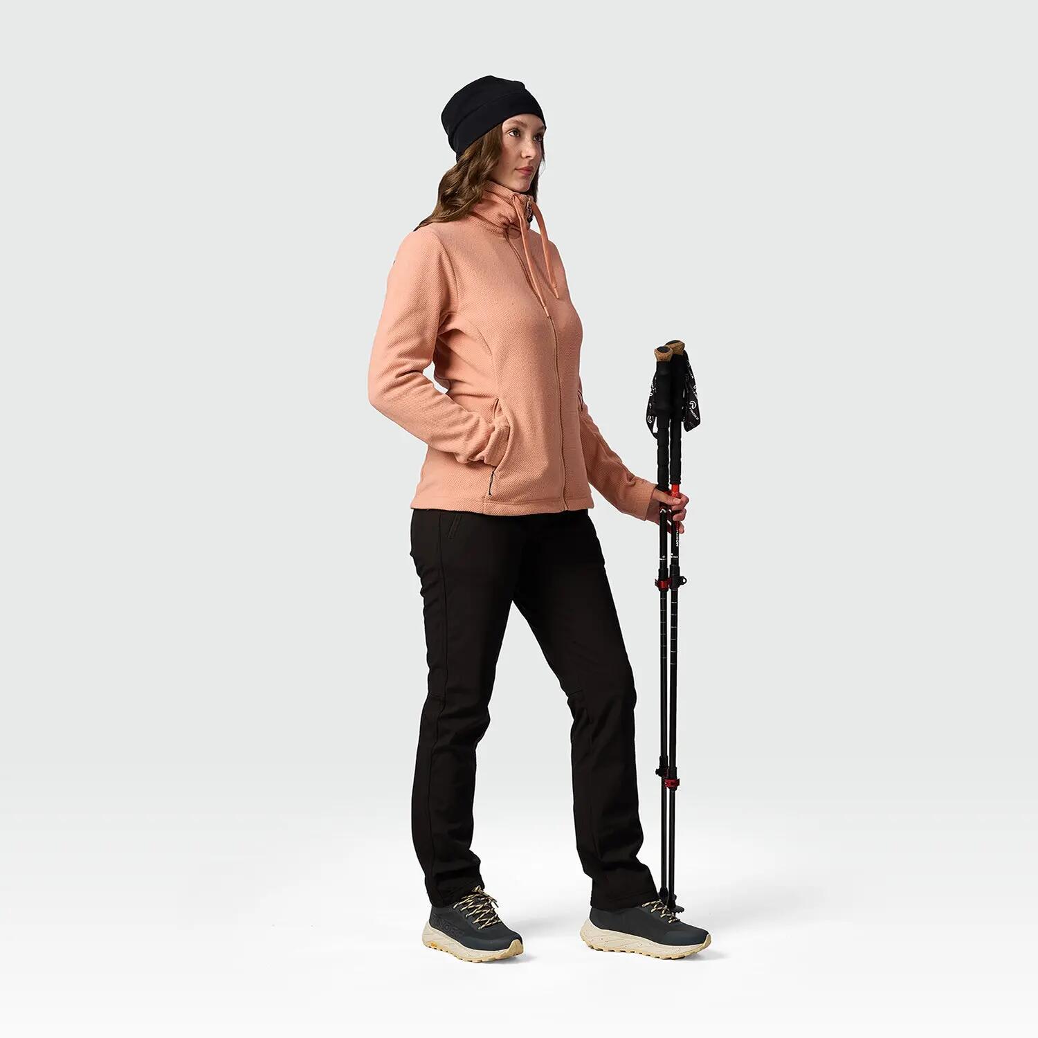 IZEBEL dámský outdoorový fleece svetr, střední vrstva 3/7