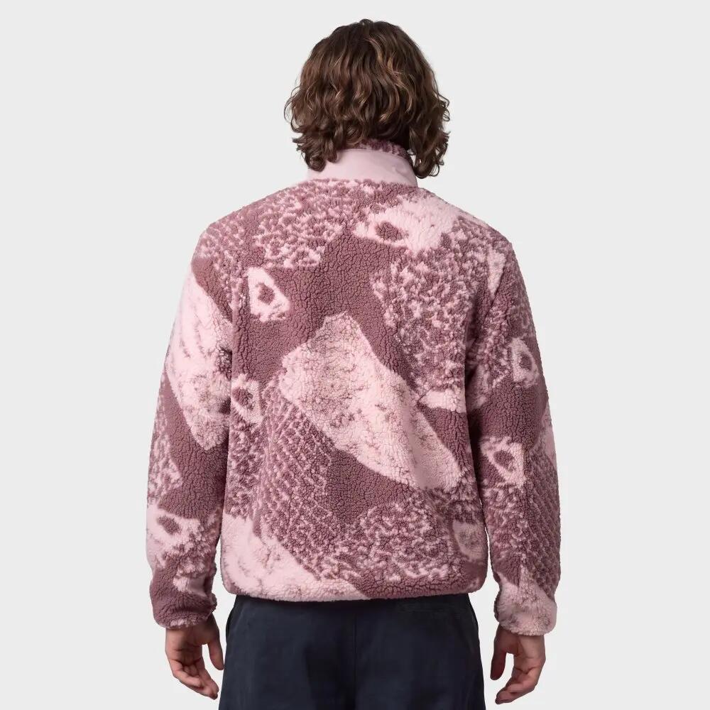 Men ’s sherpa fleece jacket Boreas Pink Pink 6/7