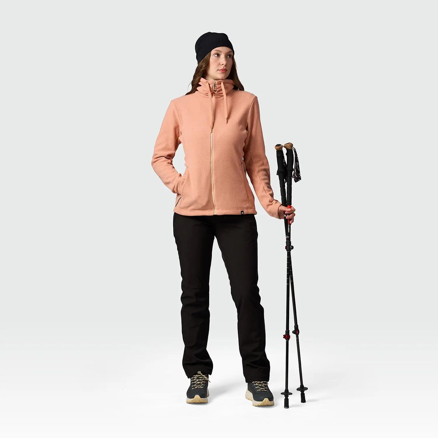 IZEBEL dámský outdoorový fleece svetr, střední vrstva 2/7