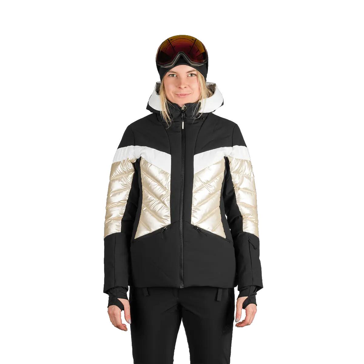 Dámská lyžařská trendy zateplená komfortní bunda ABIGALE 2/15