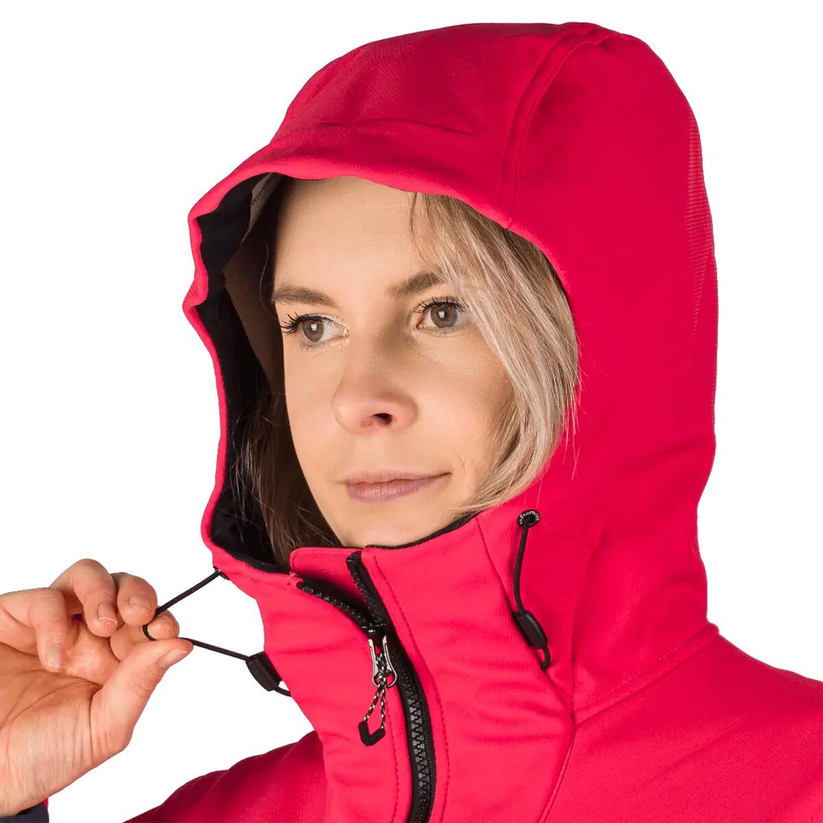 Dámská outdoorová softshellová bunda s kapucí 3L CHANDRA 6/10