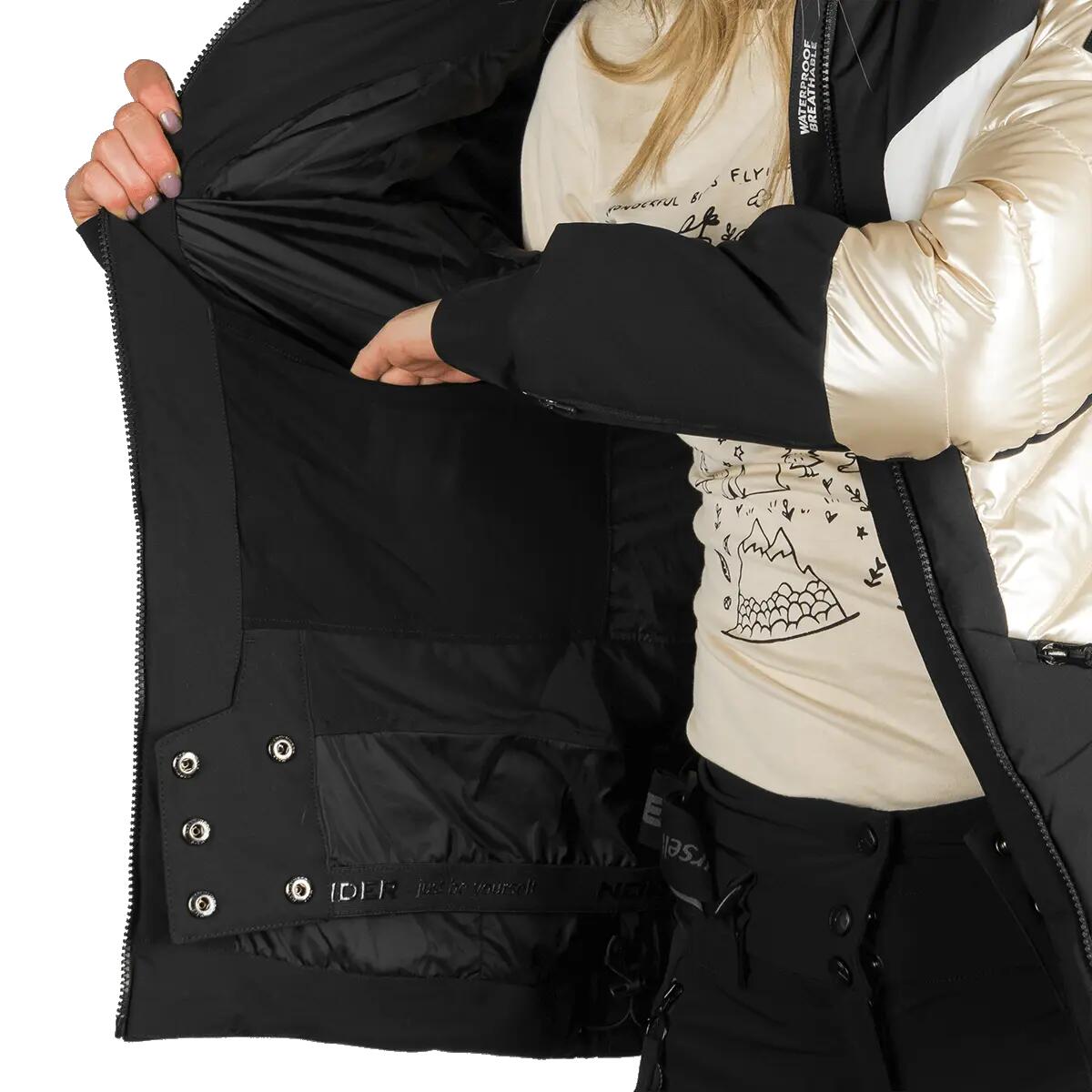 Dámská lyžařská trendy zateplená komfortní bunda ABIGALE 13/15
