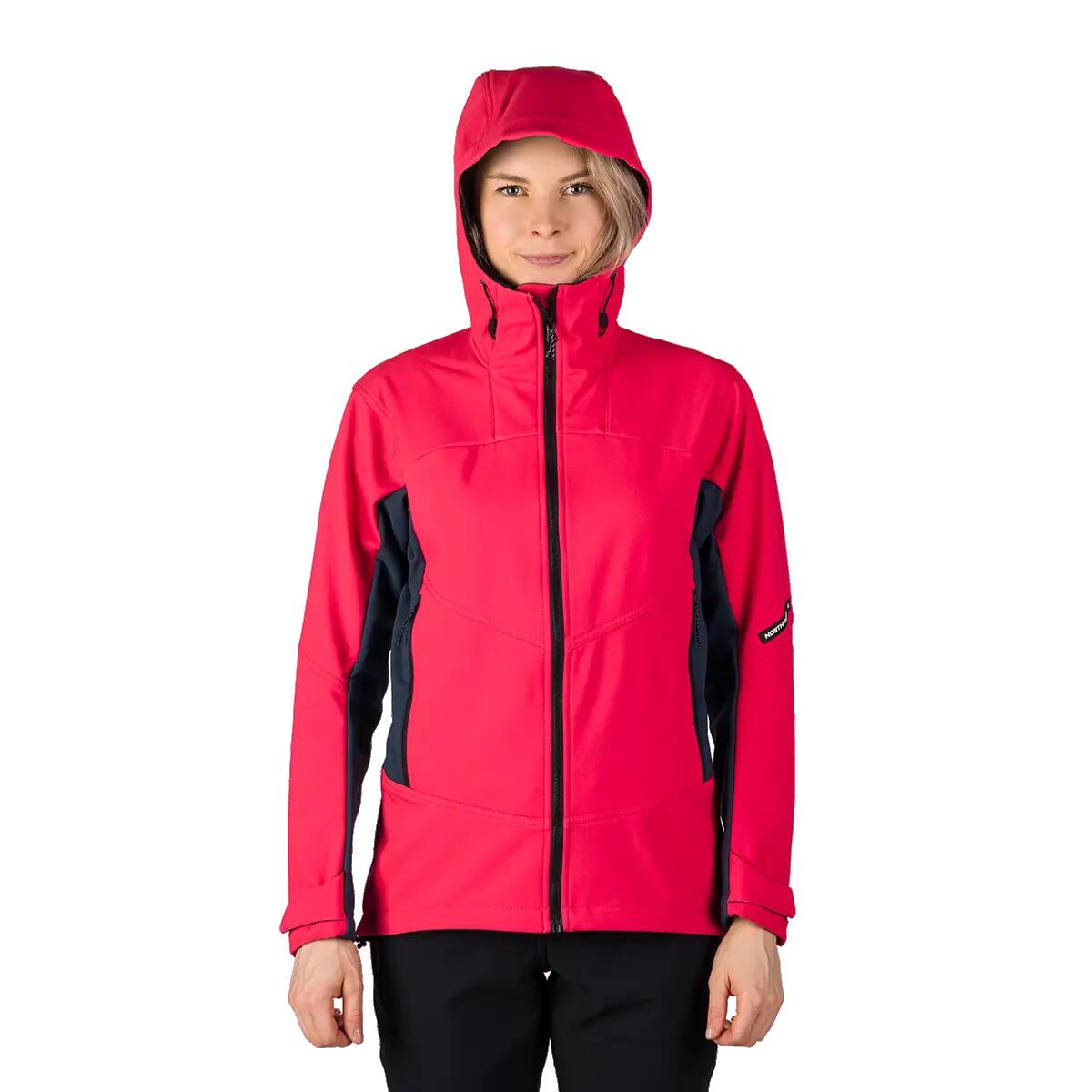 Dámská outdoorová softshellová bunda s kapucí 3L CHANDRA 5/10