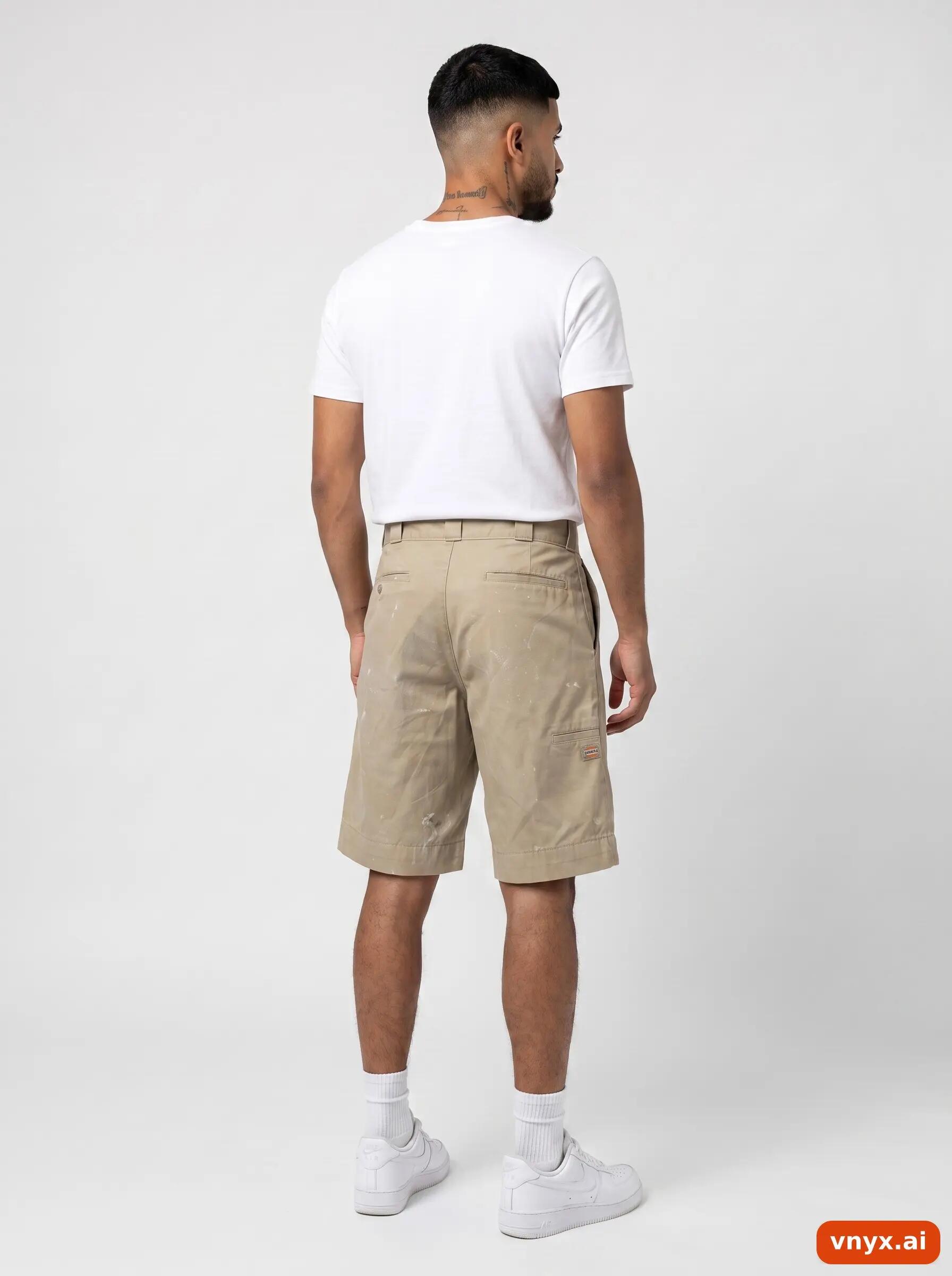 Second Life - Vintage Dickies Light Beige Shorts Men W32 2/6