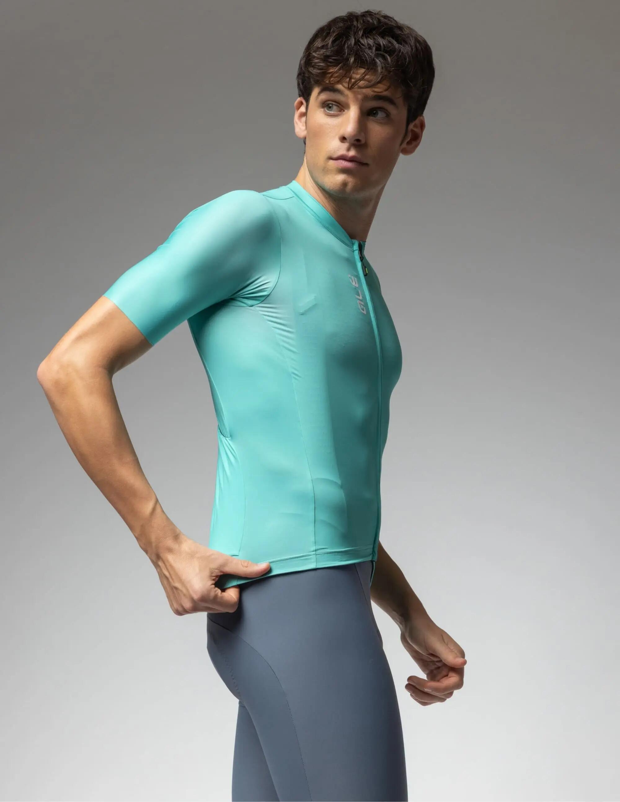 Koszulka rowerowa męska Alé Cycling Solid Color Block 2.0 7/12