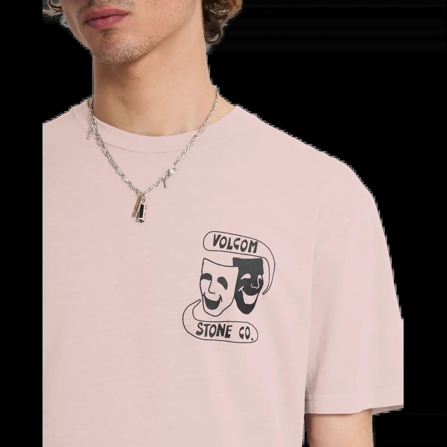 Volcom COMEDIE Maglietta Marrone Corteccia 4/6