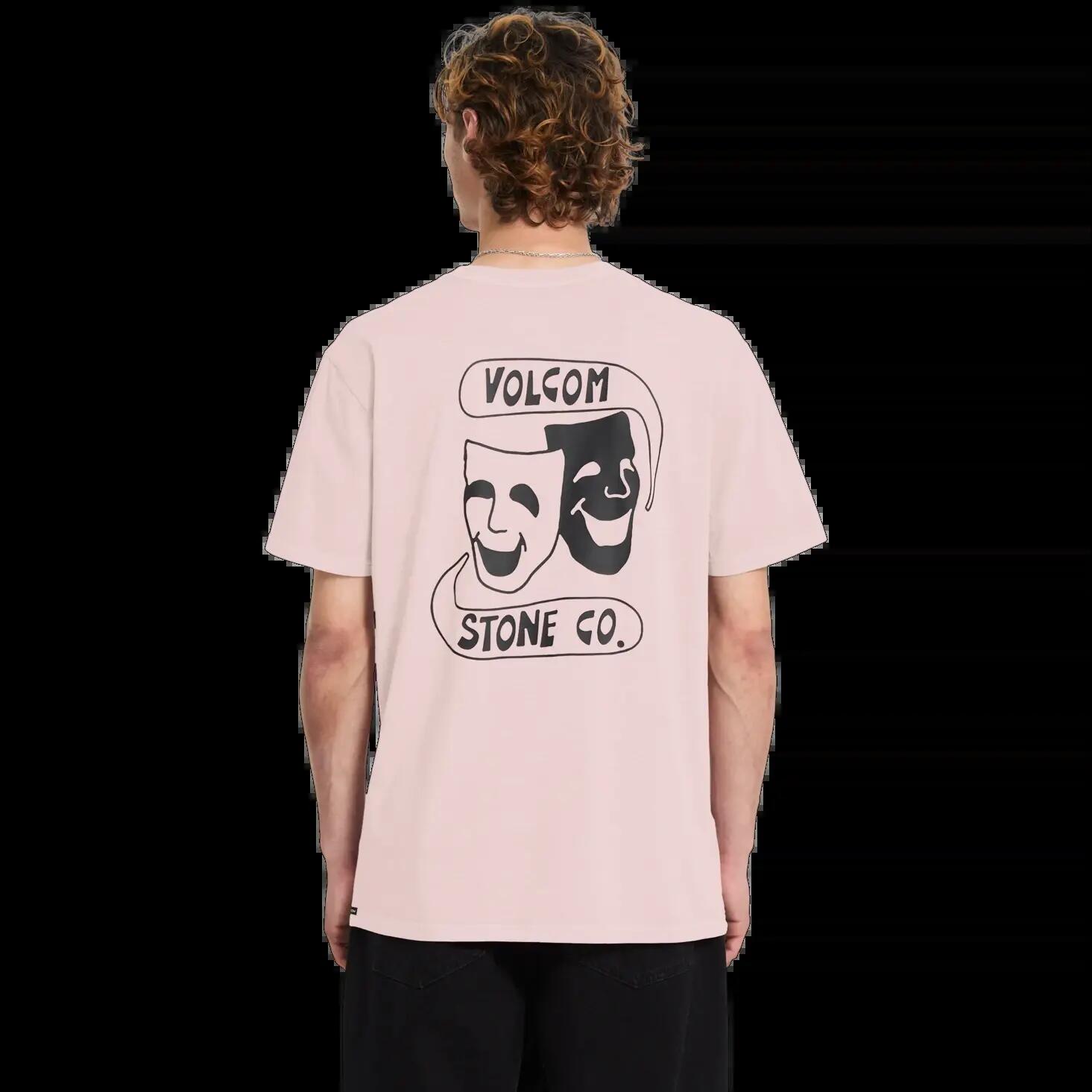 Volcom COMEDIE Maglietta Marrone Corteccia 2/6