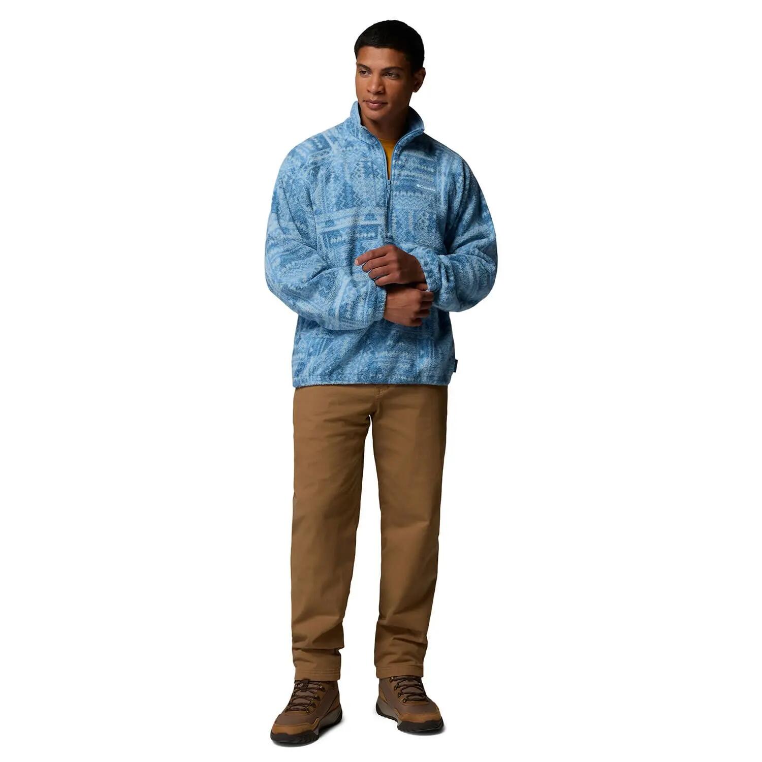 Polar E Camisolas Homem - COLUMBIA Timber Crest™ MTR Fleece Printed HZ - Rainy 6/6