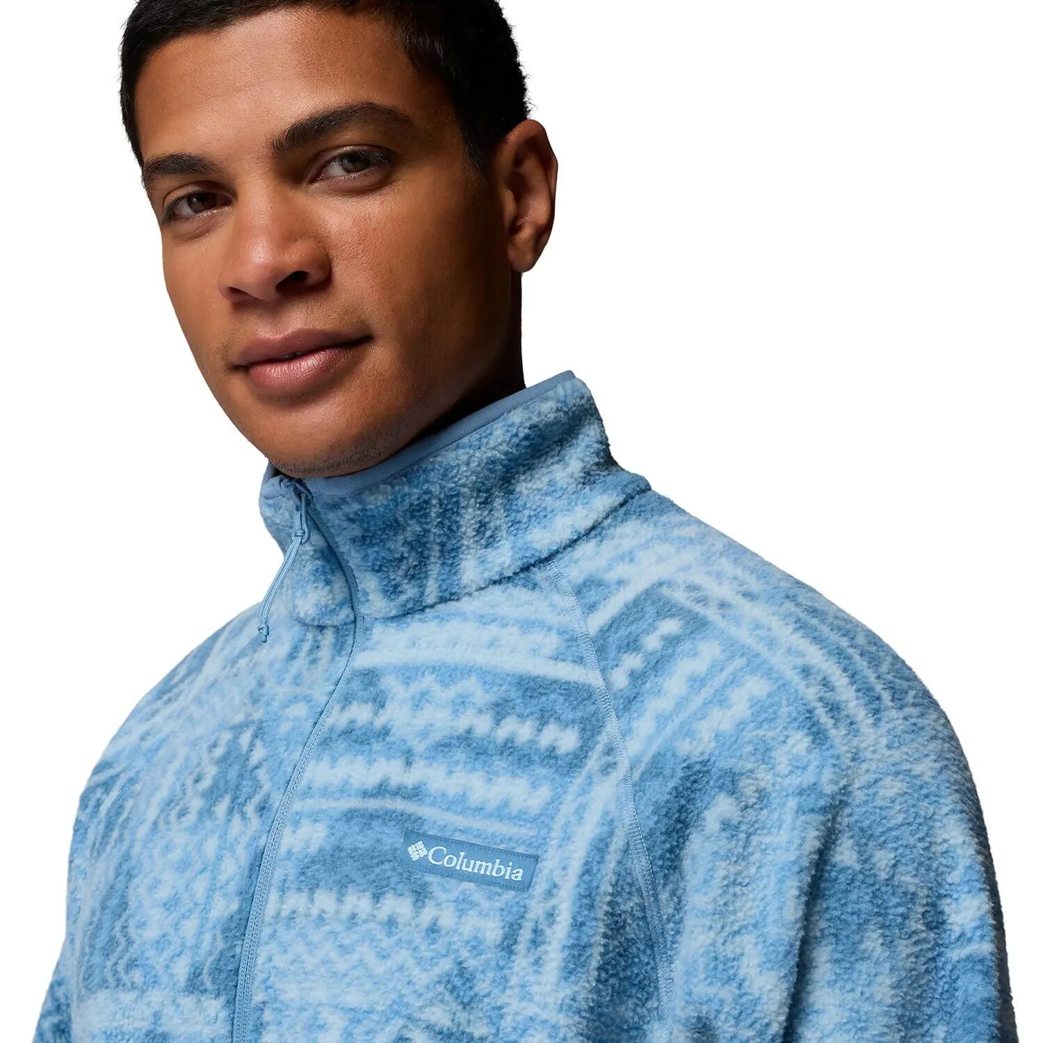 Polar E Camisolas Homem - COLUMBIA Timber Crest™ MTR Fleece Printed HZ - Rainy 5/6