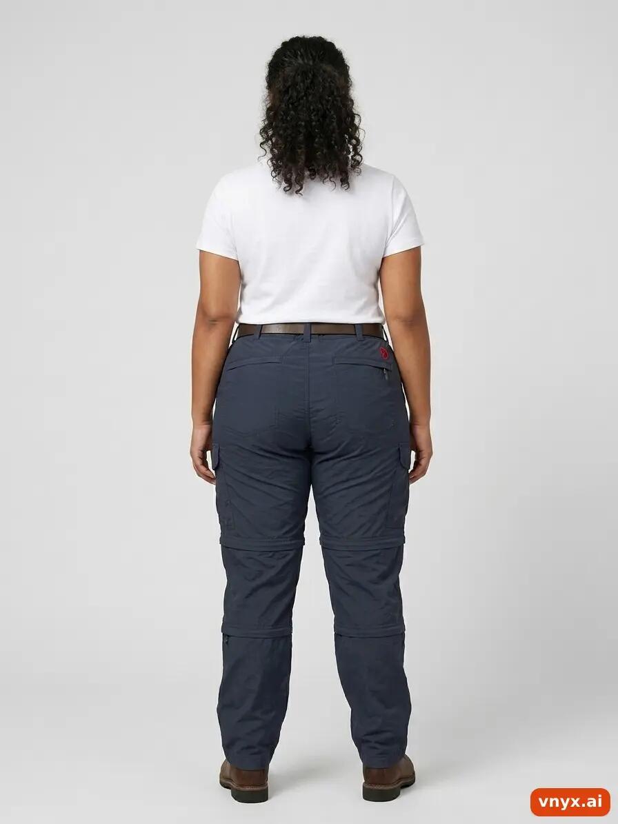Second Life - Vintage Fjällräven Grey Trousers Women L 2/2