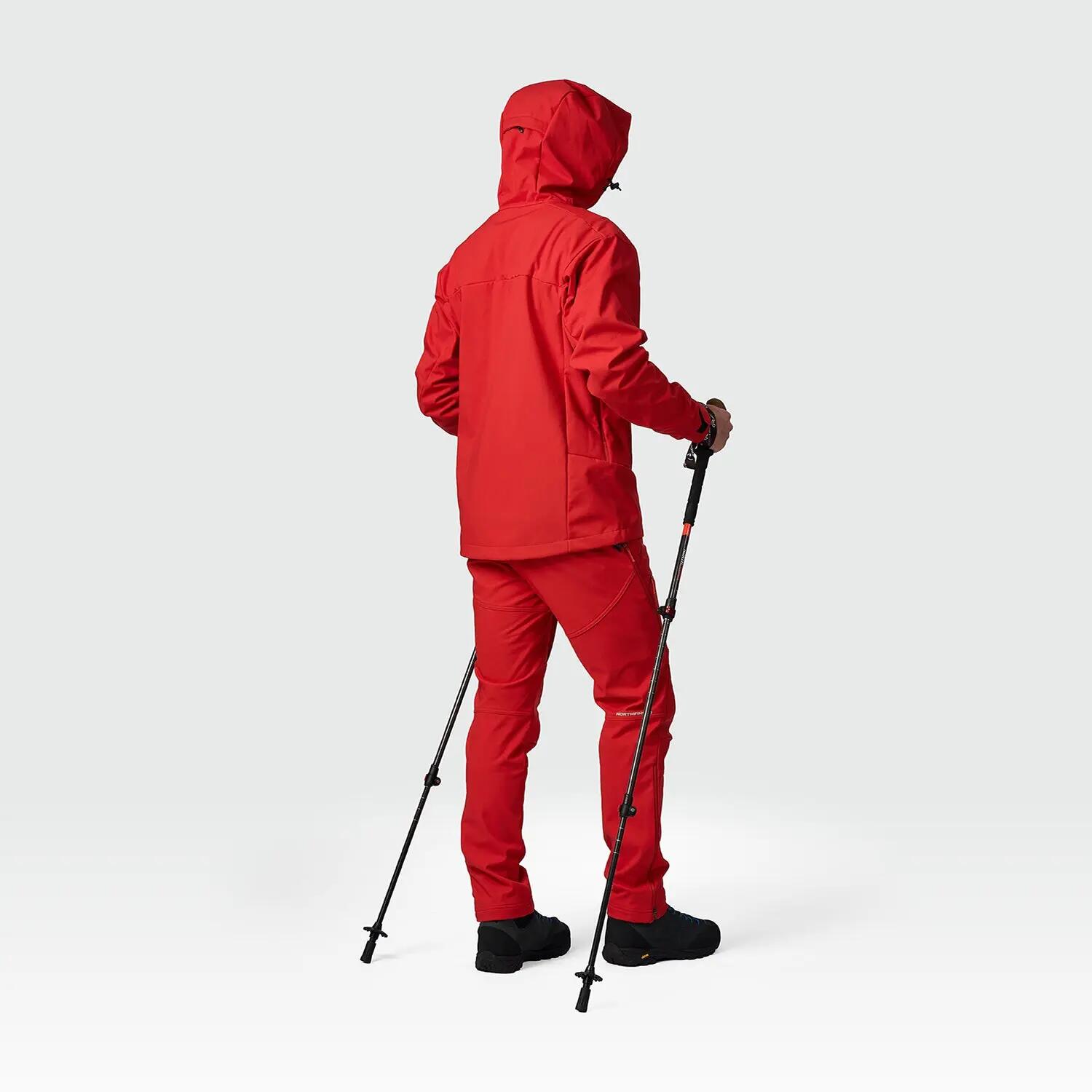 Pánská outdoorová softshellová bunda KLANEC 3L s kapucí 5/7
