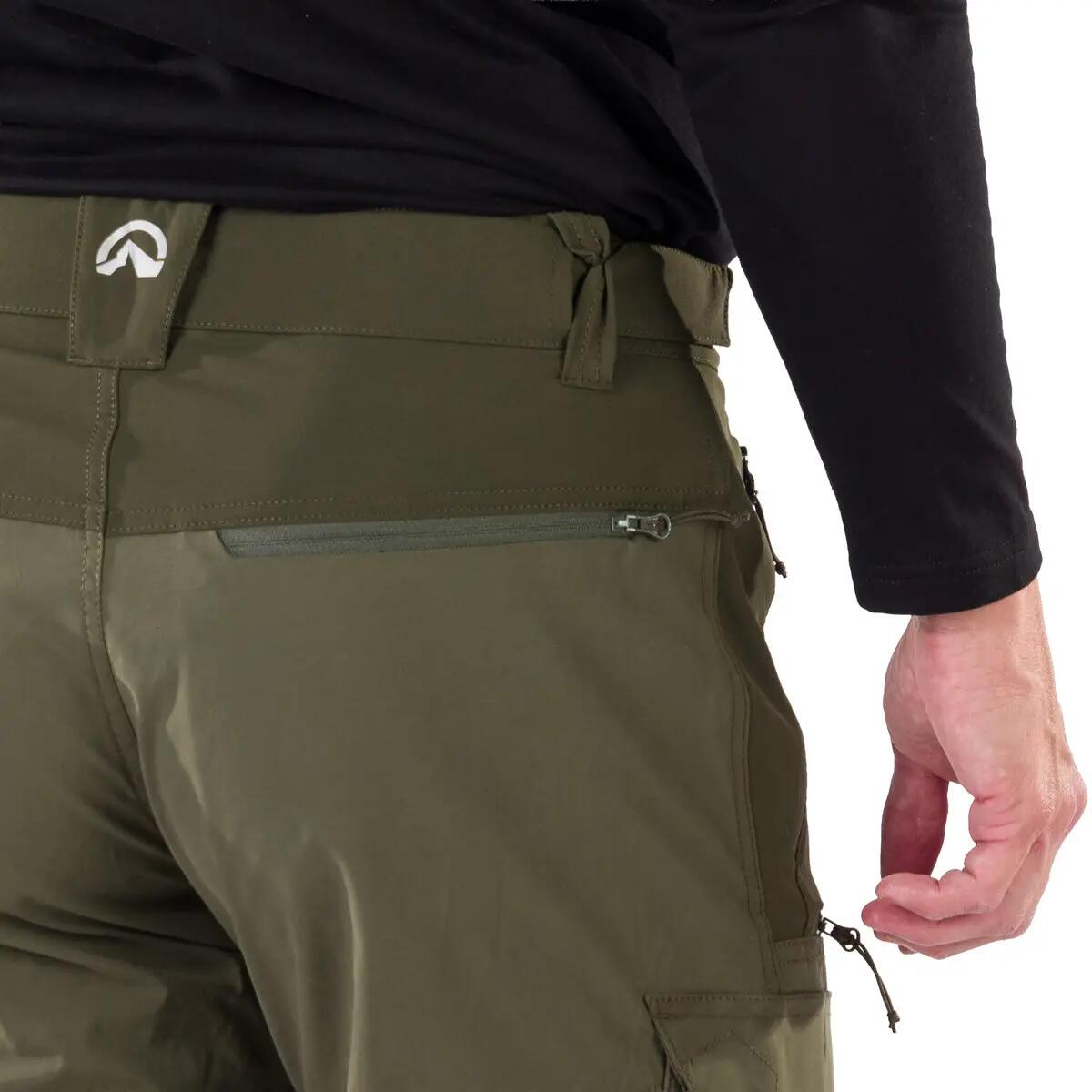 Pánské outdoorové hybridní kapsáčové kalhoty BISHORN 8/11