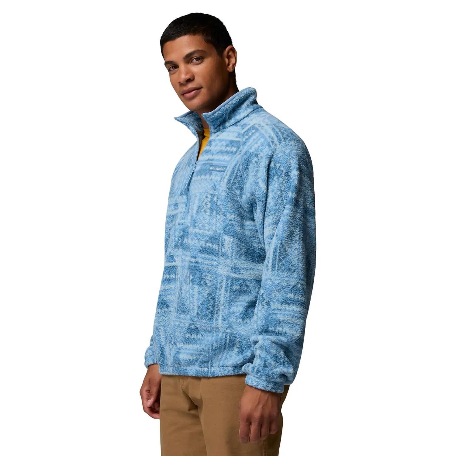 Polar E Camisolas Homem - COLUMBIA Timber Crest™ MTR Fleece Printed HZ - Rainy 2/6