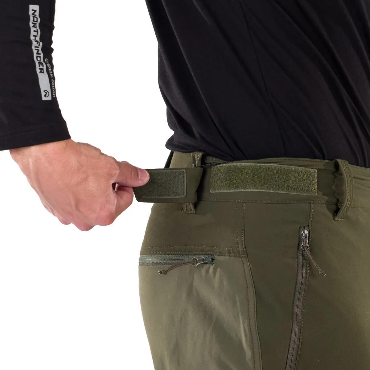 Pánské outdoorové hybridní kapsáčové kalhoty BISHORN 7/11