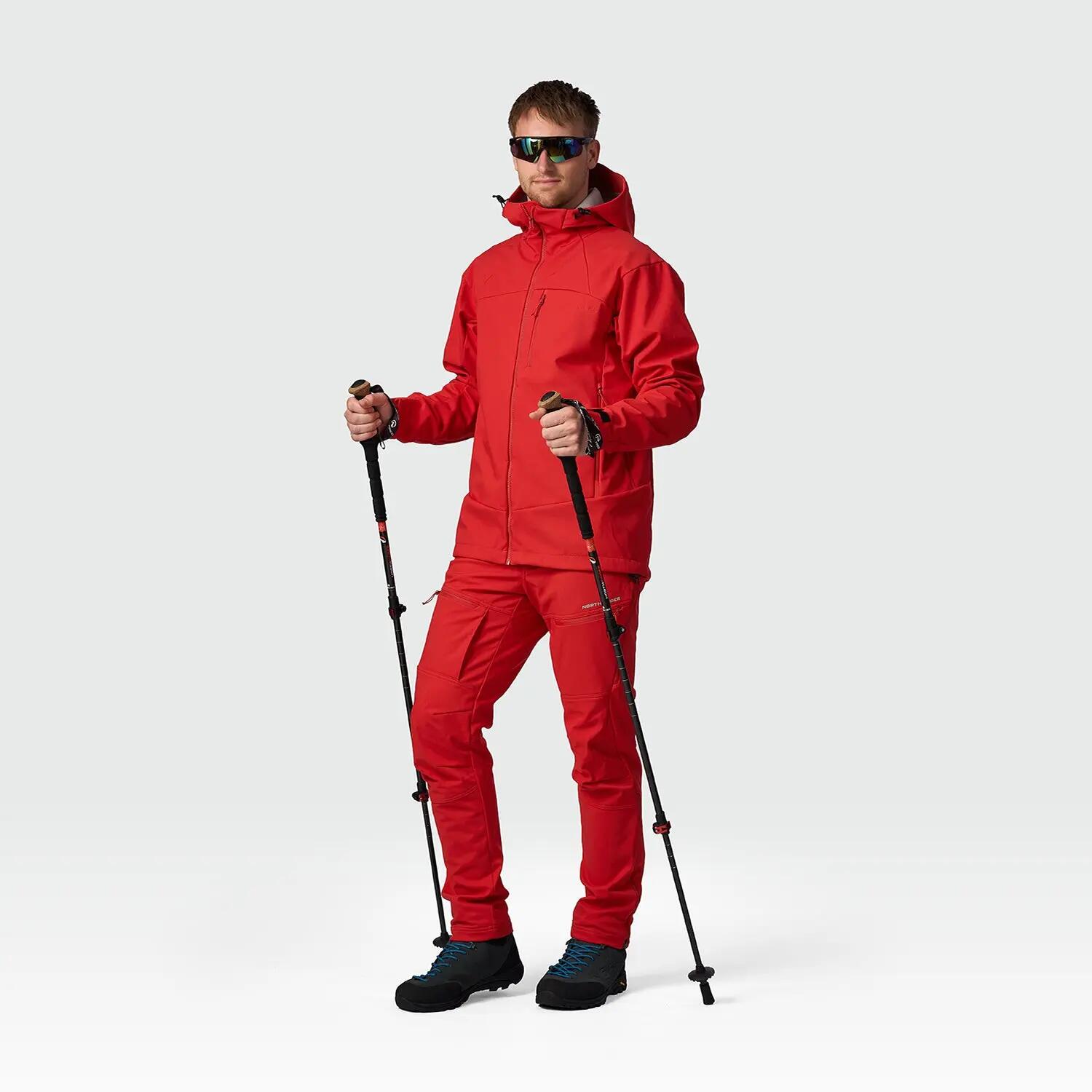 Pánská outdoorová softshellová bunda KLANEC 3L s kapucí 3/7