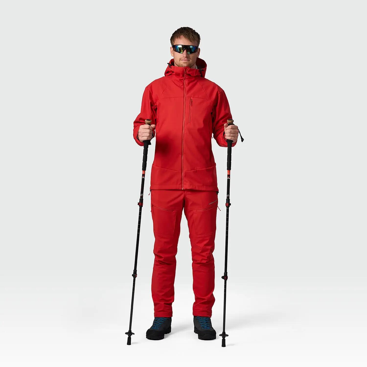 Pánská outdoorová softshellová bunda KLANEC 3L s kapucí 2/7