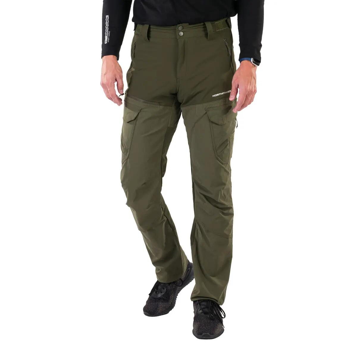 Pánské outdoorové hybridní kapsáčové kalhoty BISHORN 5/11