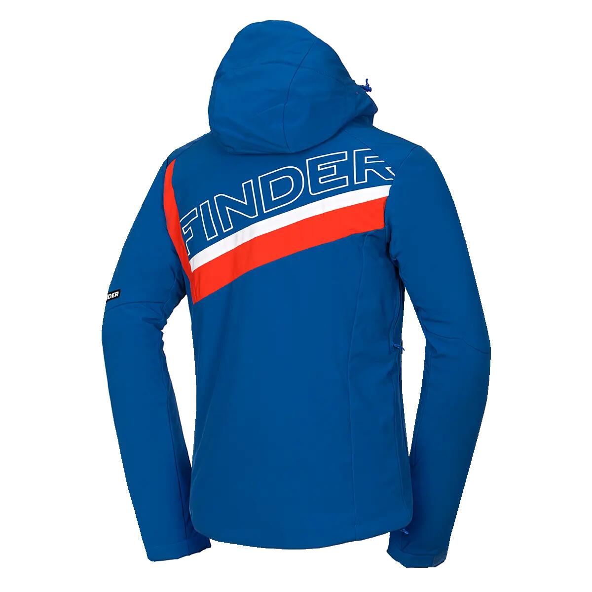 Pánská trendová lyžařská zateplená bunda s plnou výbavou softshell 3L NATHAN 10/12