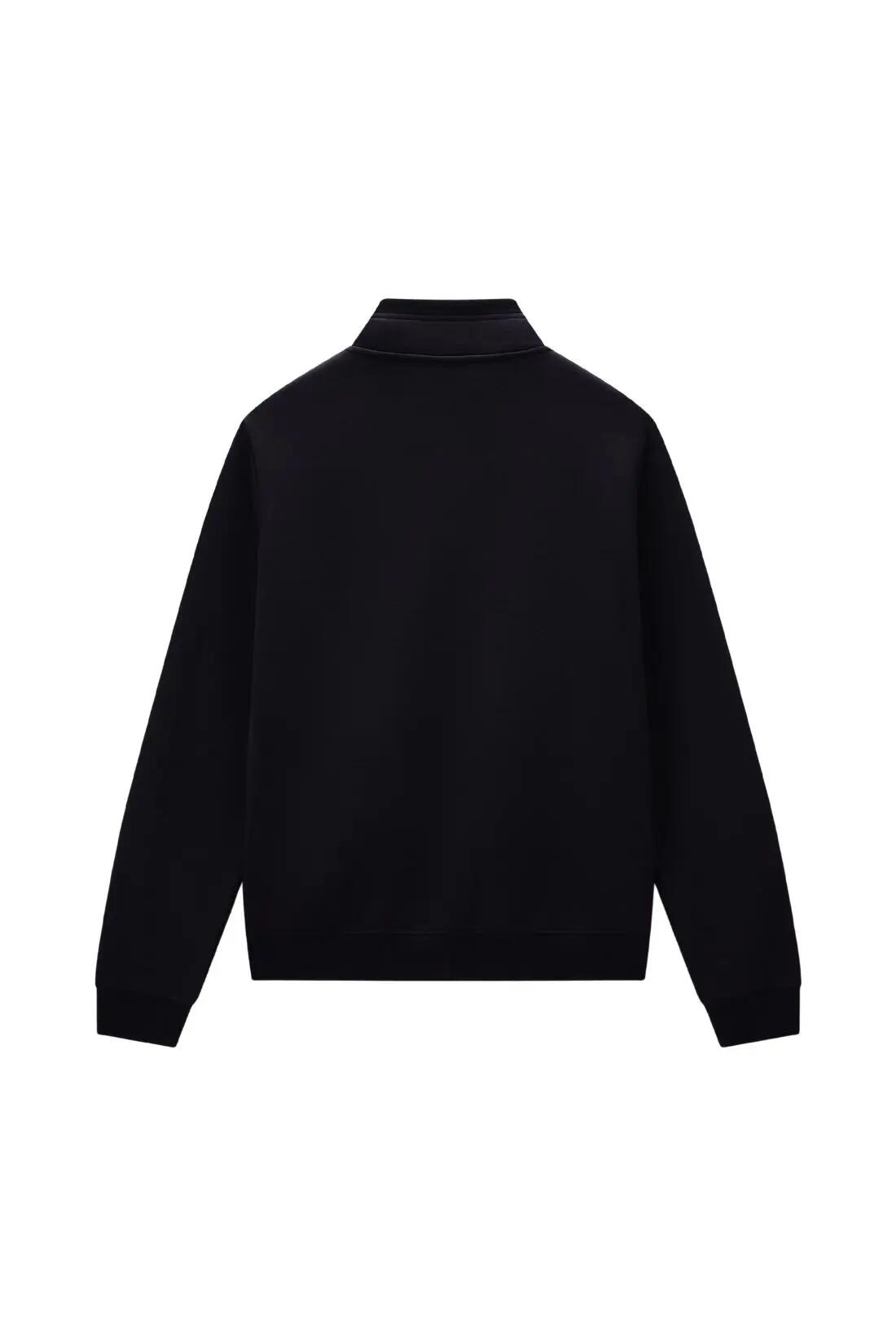 Sudadera - deportiva - hombre - Buri - cremallera - negro 2/3