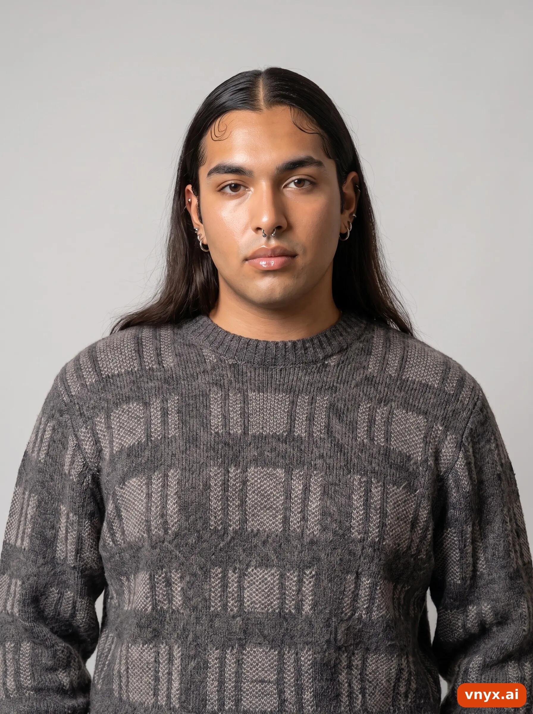 Second Life - Vintage TOM TAILOR Grey Sweater Men L 5/6