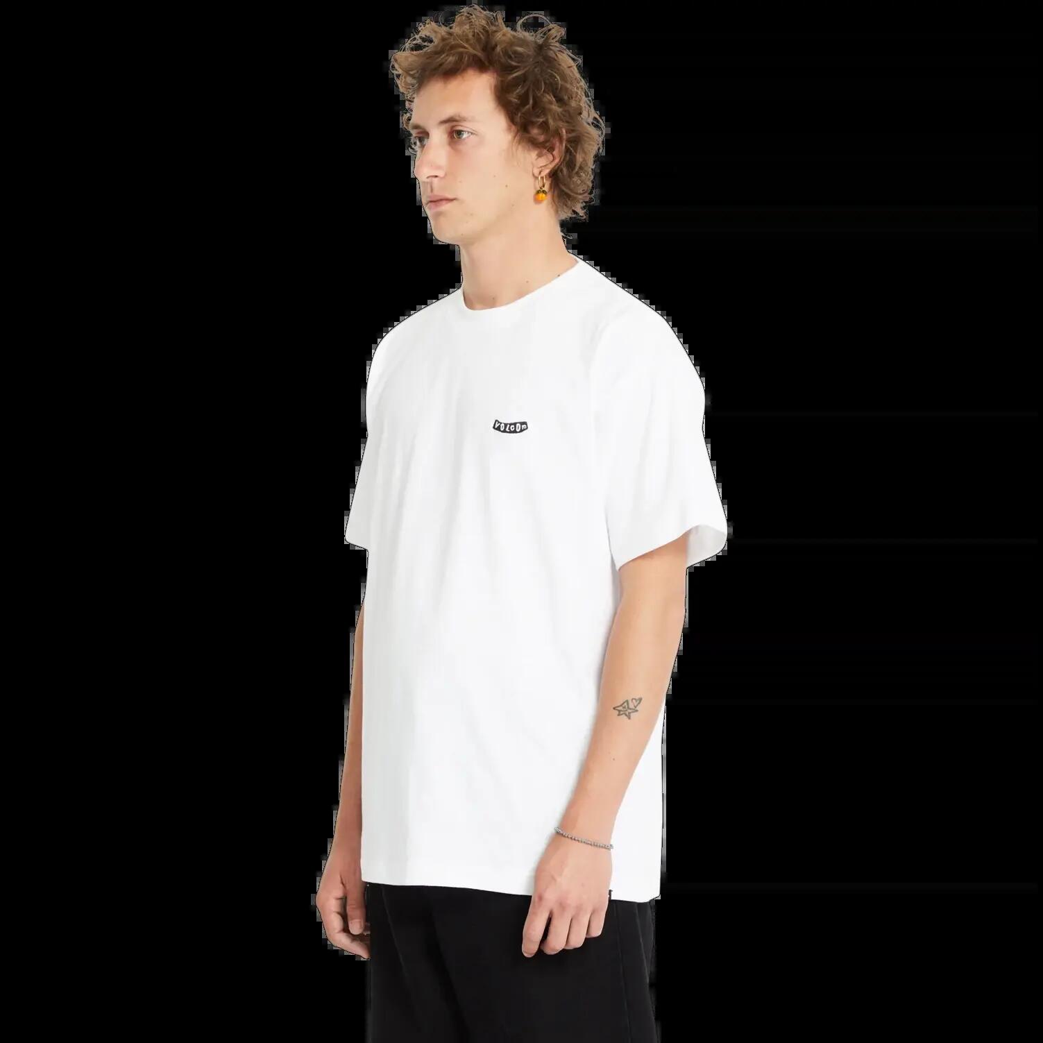 Camiseta Volcom PISTOL STONE Blanco 3/6