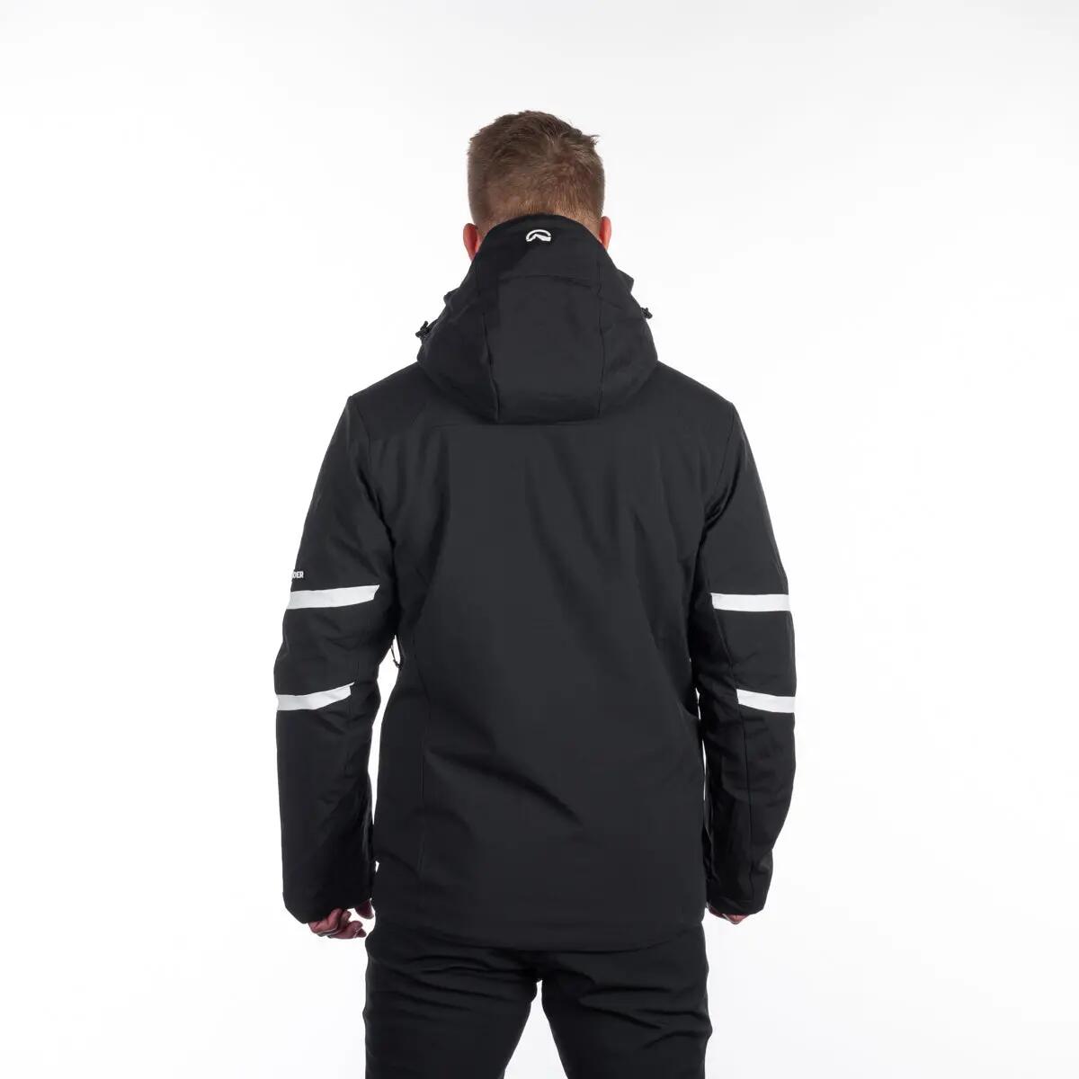 Pánská lyžařská bunda softshellová zateplená LESTER 4/15