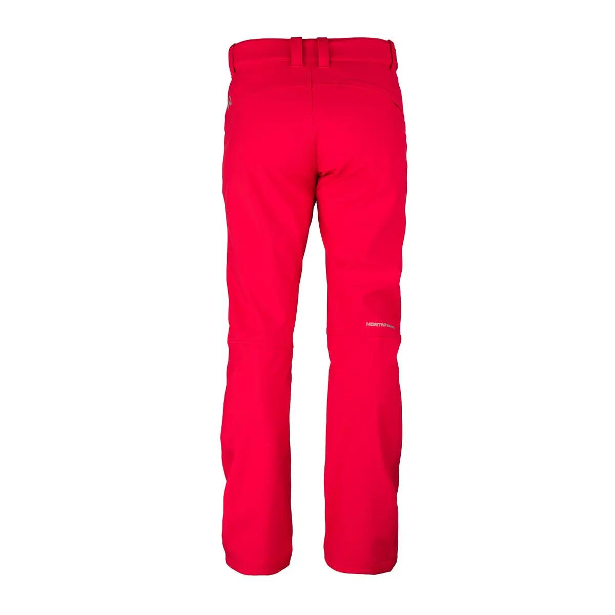 Pánské prodloužené outdoor softshellové kalhoty GERON - bez zašití spodních lemů 2/2