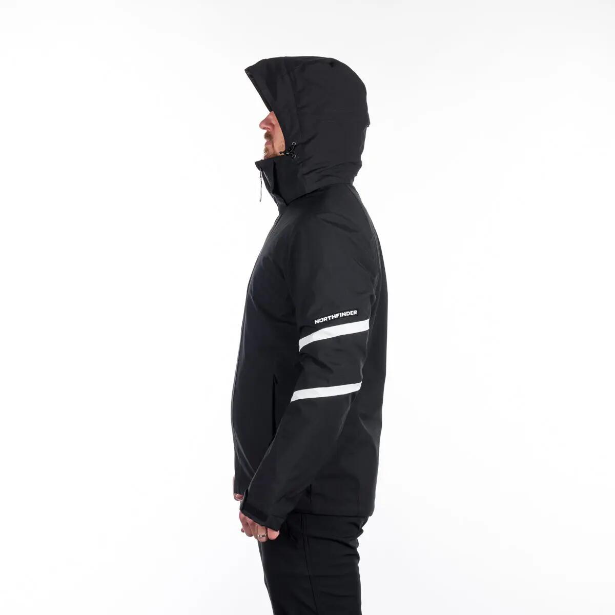 Pánská lyžařská bunda softshellová zateplená LESTER 3/15