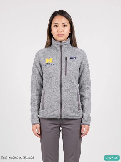 Second Life - Vintage Patagonia Grey Fleece Jacket Women XS