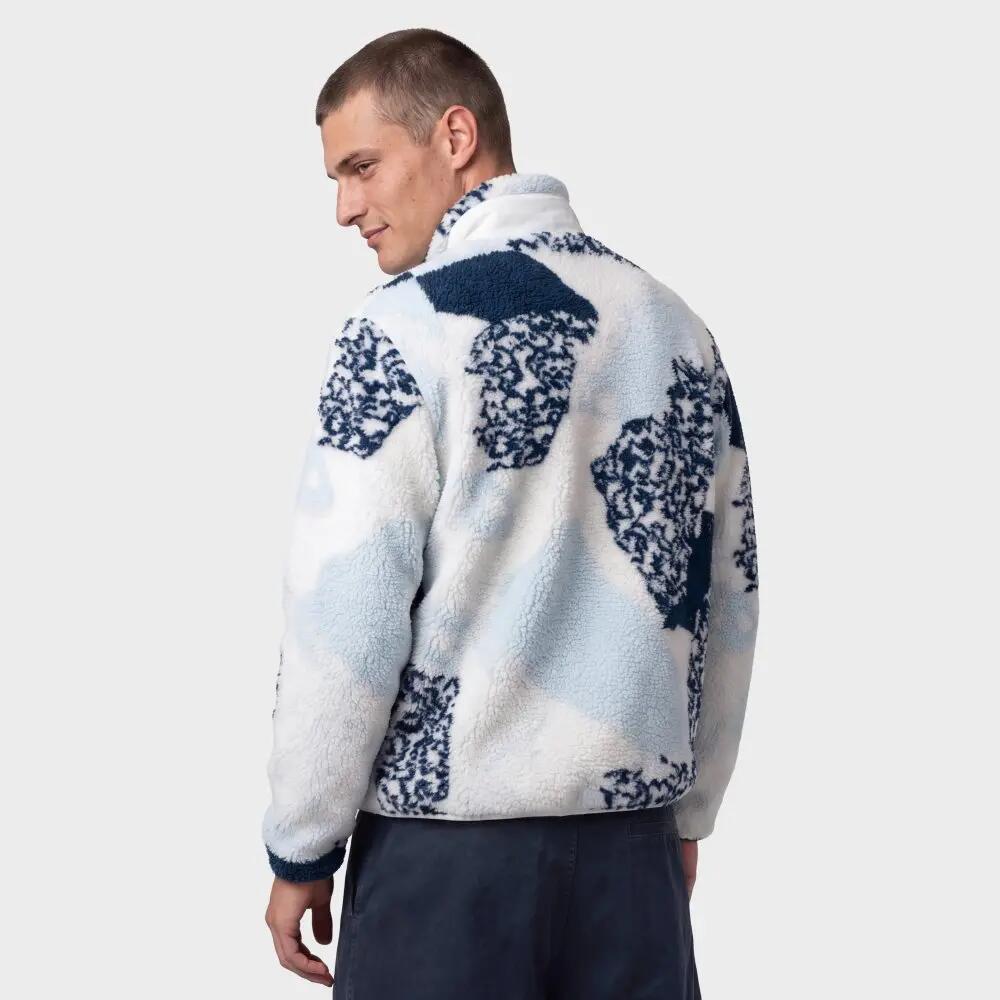 Men ’s sherpa fleece jacket Boreas Blue Blue 6/7