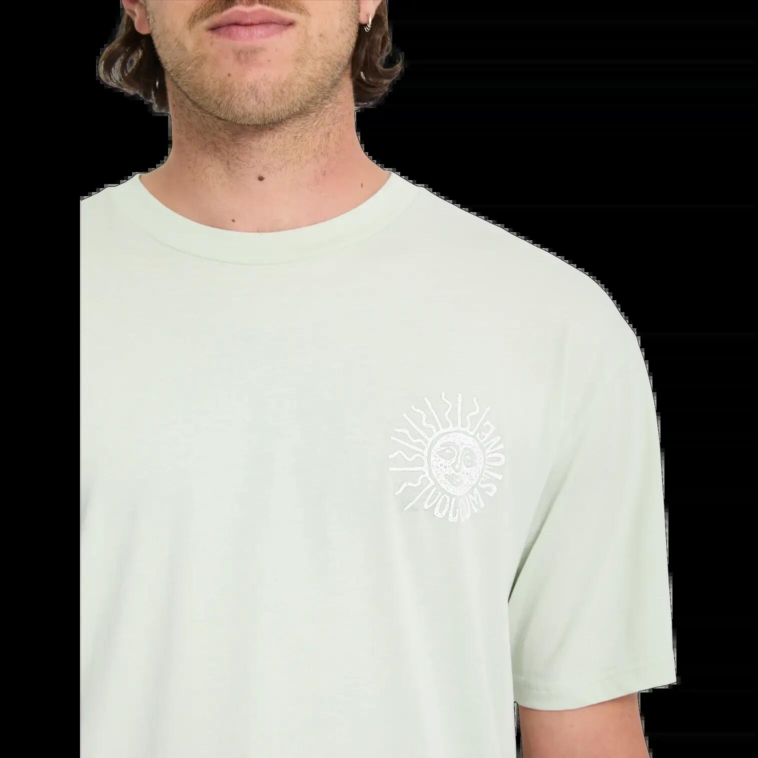Camiseta Volcom MAZATLAN Negro, Verde Claro 4/5