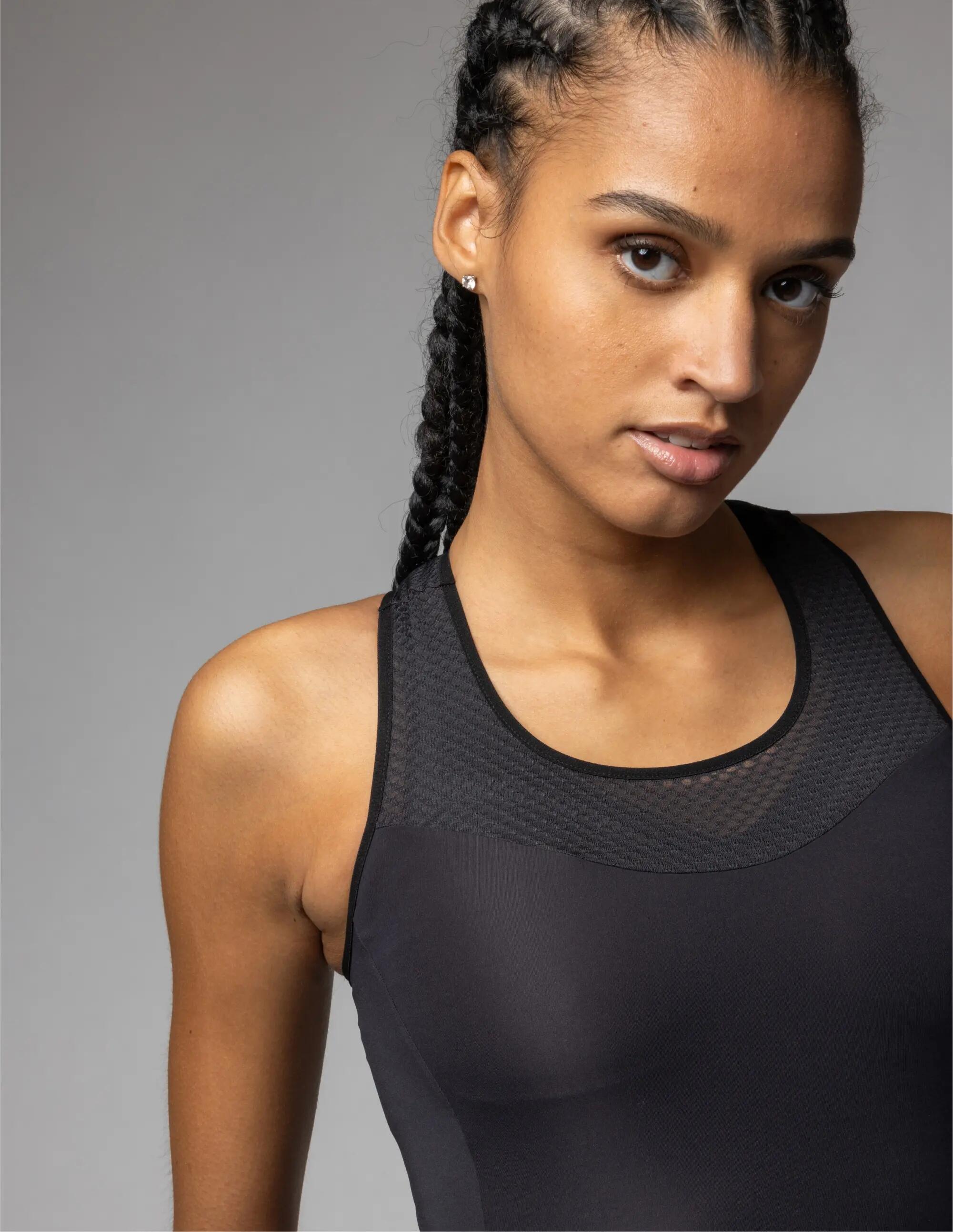 Koszulka rowerowa damska Alé Cycling Solid Color Block Tank Top 7/8