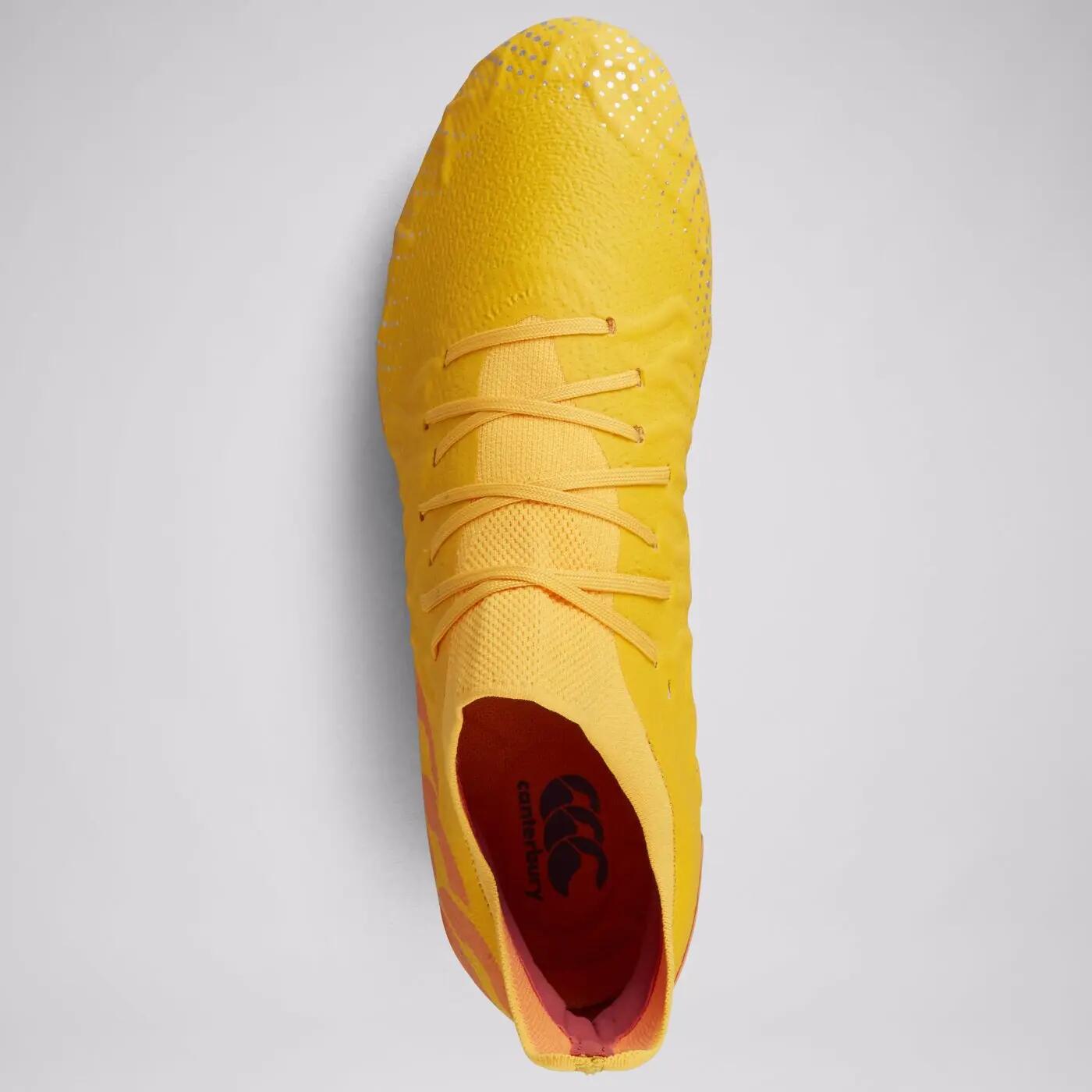 Botas de rugby Canterbury Speed Infinite Elite SG Amarillo 4/6