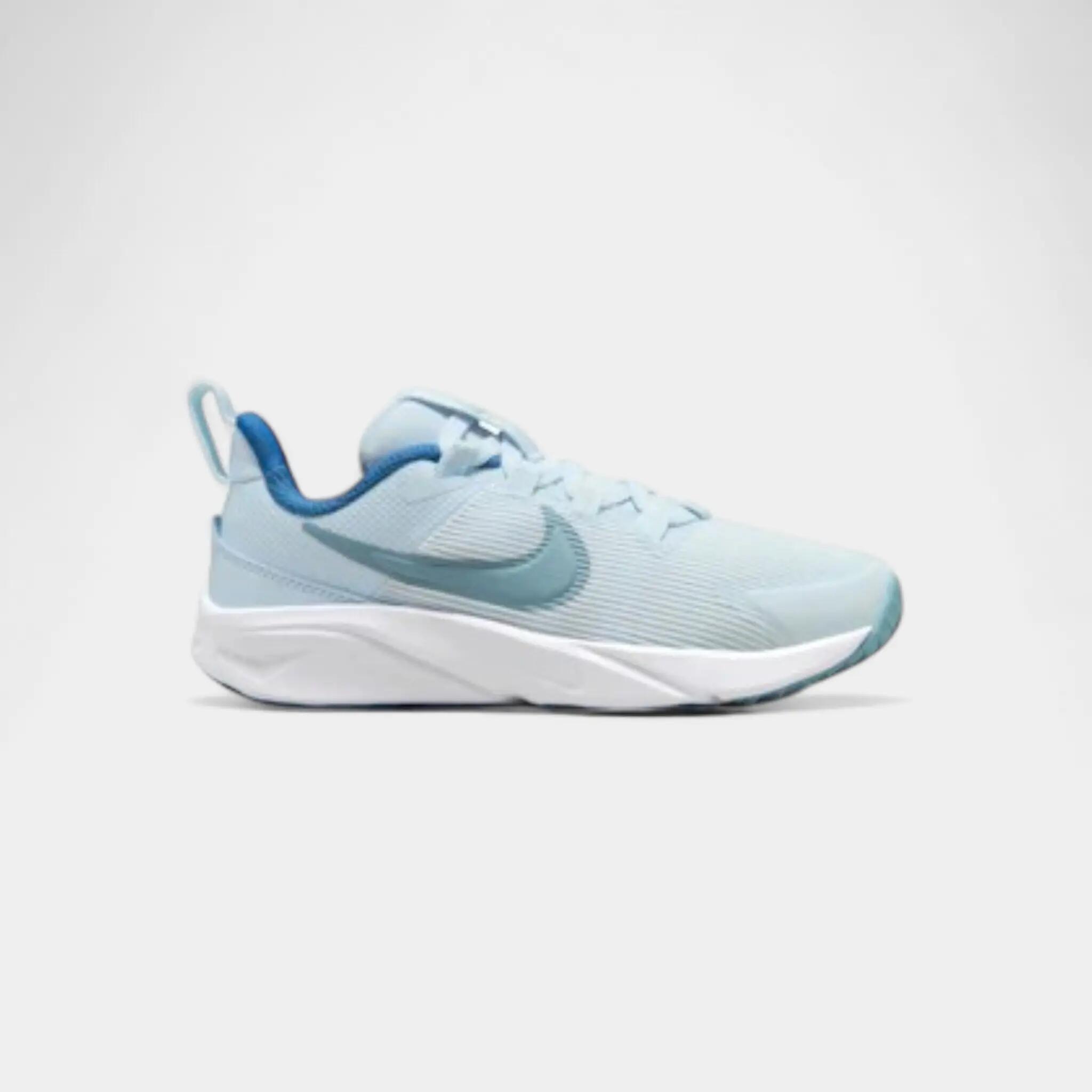 Nike Star Runner 4 Glacier Blue Astronomy Blue White Denim Turquoise (PS) 1/2