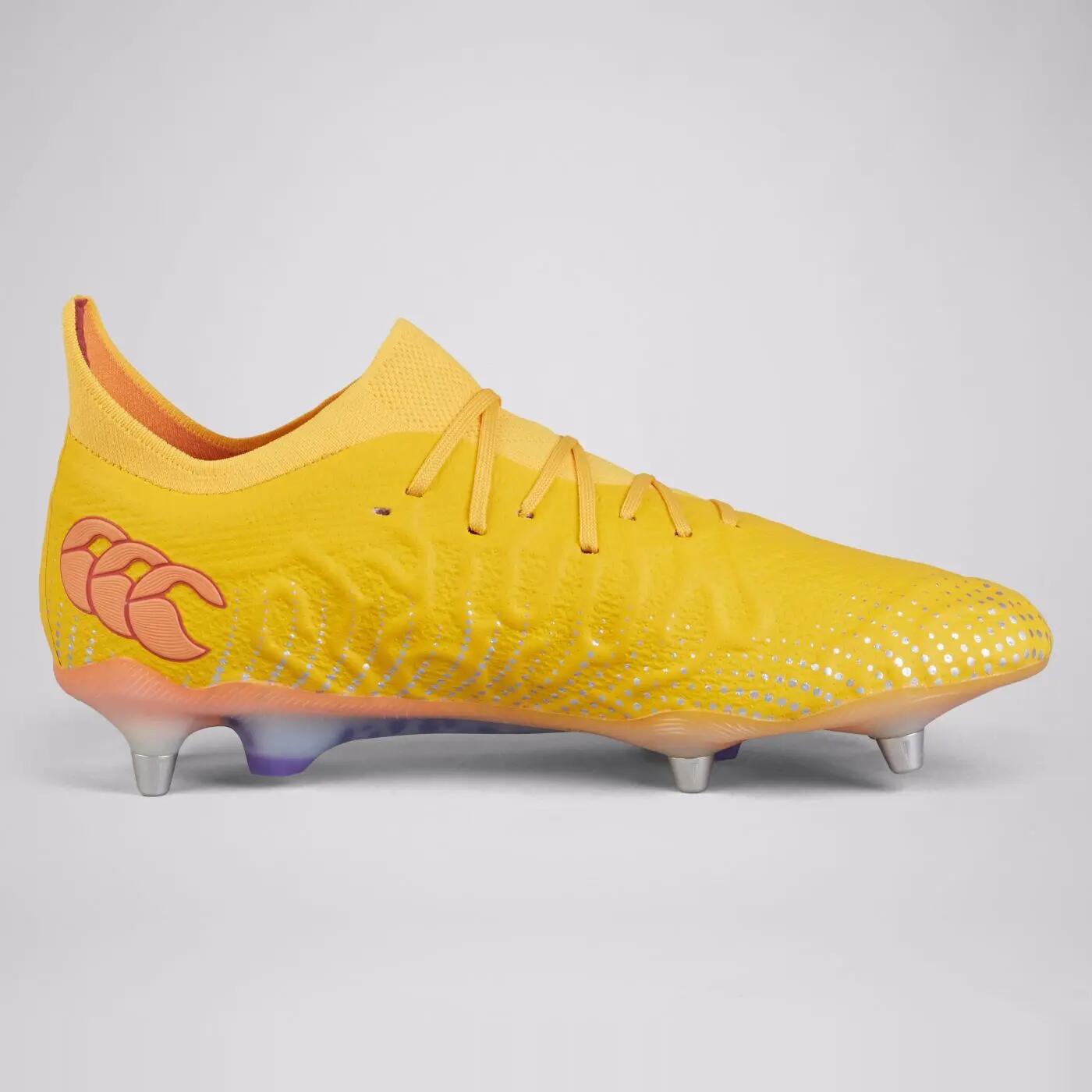 Botas de rugby Canterbury Speed Infinite Elite SG Amarillo 3/6