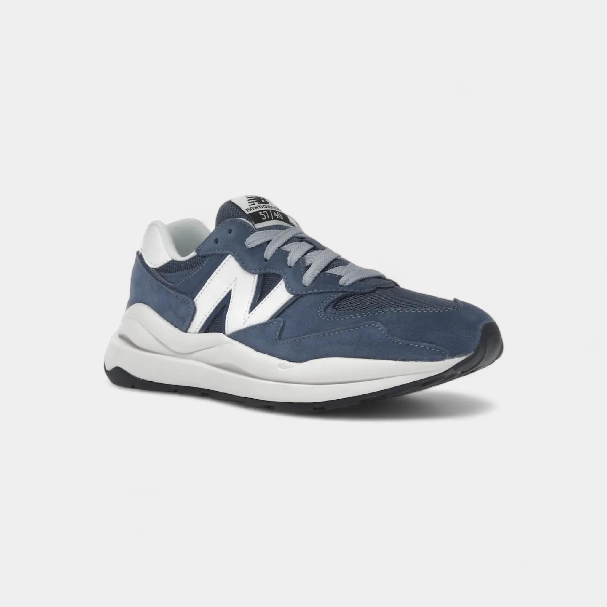 New Balance 57/40 Navy Blue White 2/5