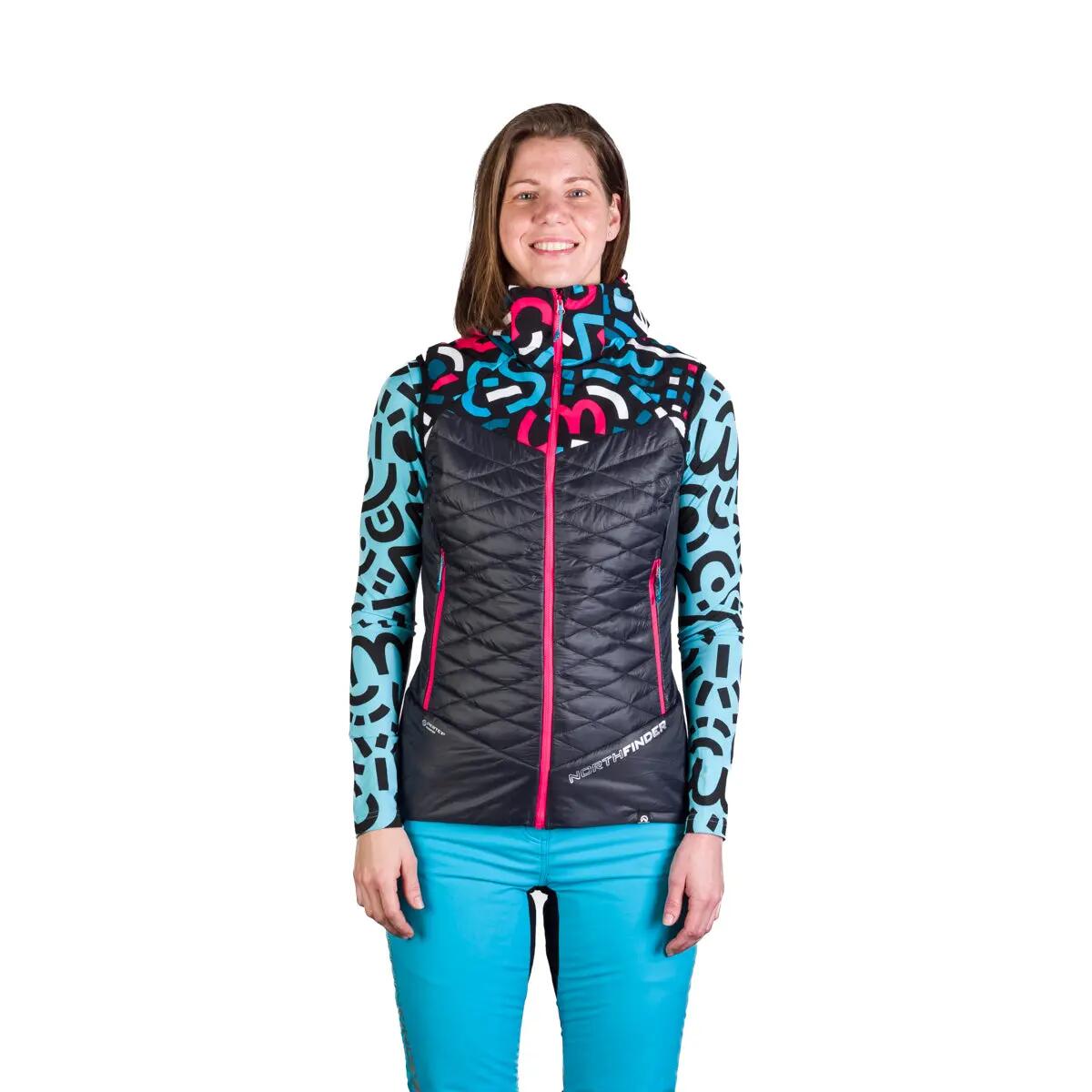 Dámská zateplovací skialpová vesta Primaloft® JAVOROVA 1 2/6