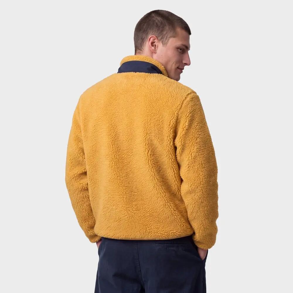 Męska kurtka polarowa Sherpa Lifestyle Siroko Levi Brown 6/7