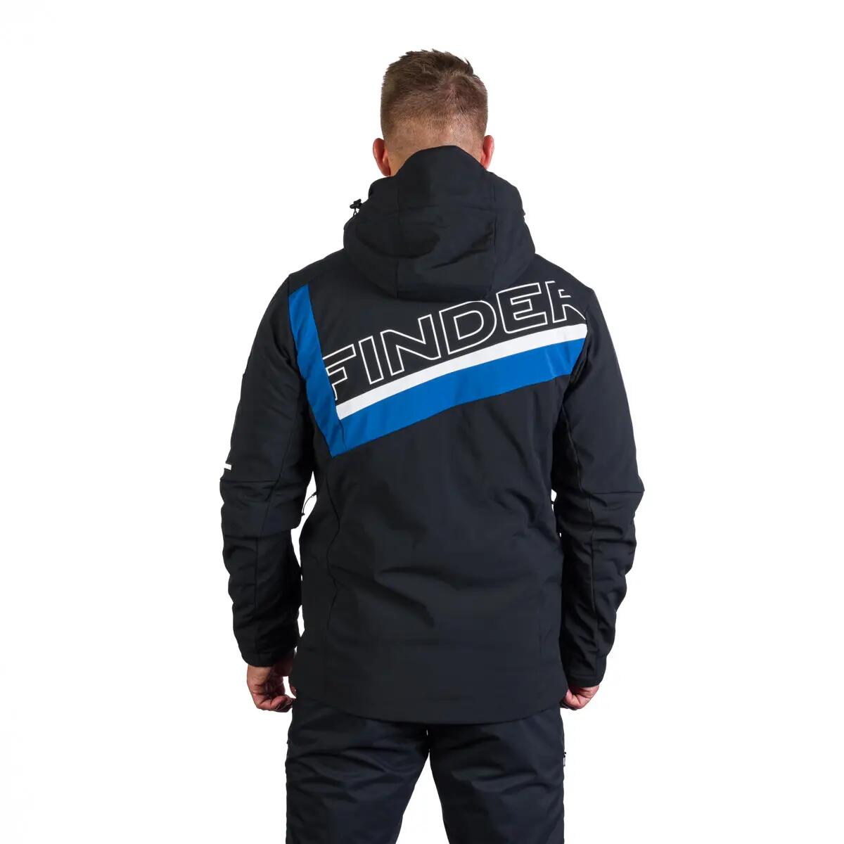 Pánská trendová lyžařská zateplená bunda s plnou výbavou softshell 3L NATHAN 4/15
