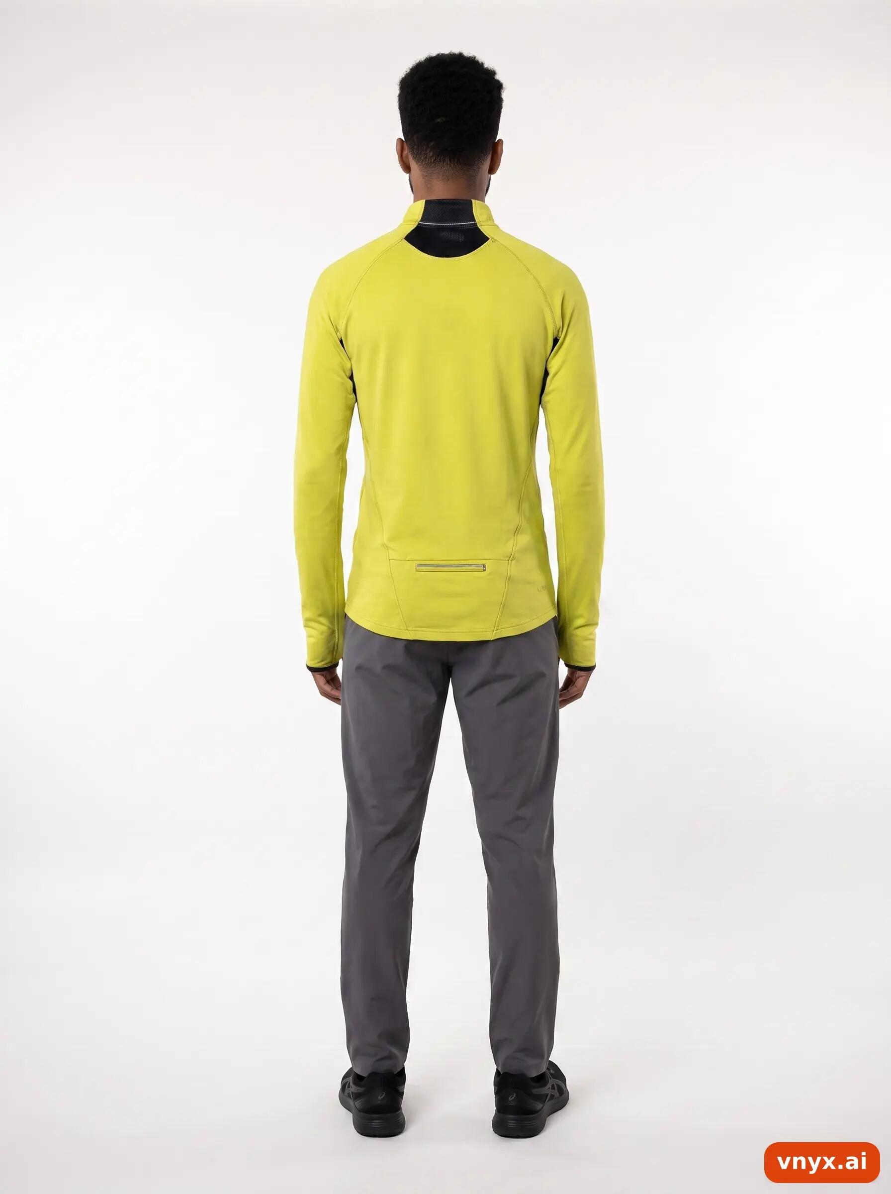 Second Life - Vintage Asics Bright Lime Long Sleeve Men S 4/6