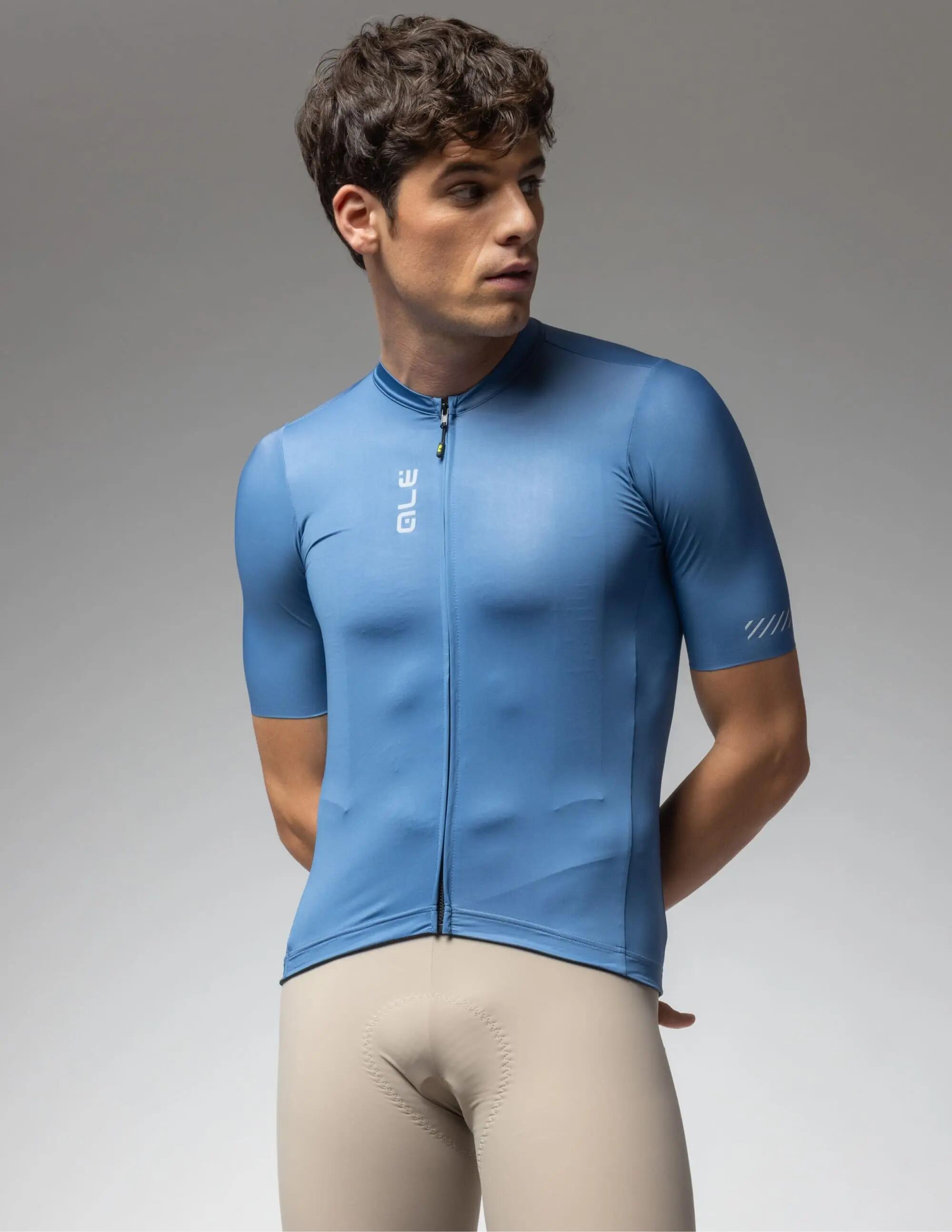 Koszulka rowerowa męska Alé Cycling Solid Color Block 2.0 7/12