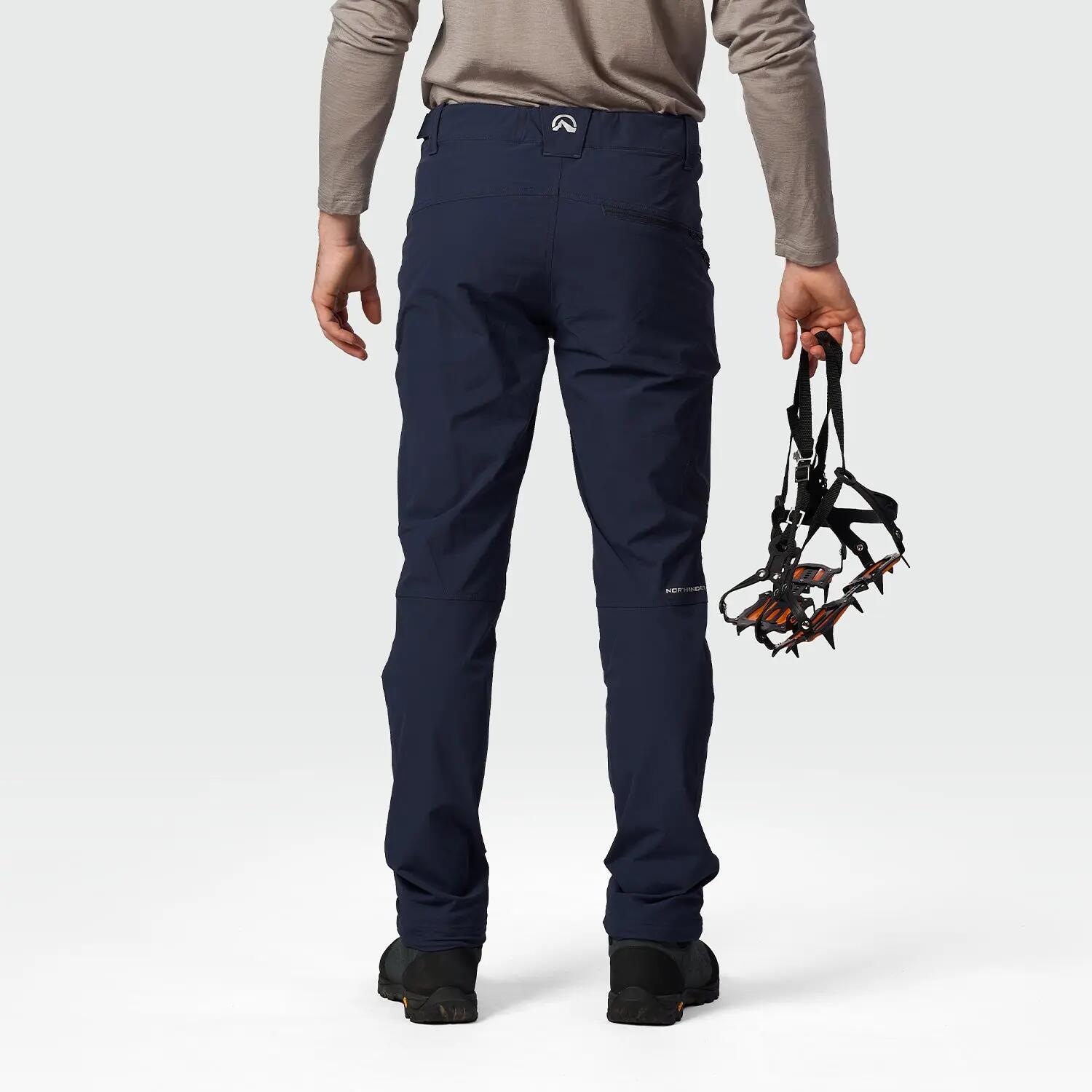 ELMOR pánské prodloužené elastické outdoorové kalhoty 7/7