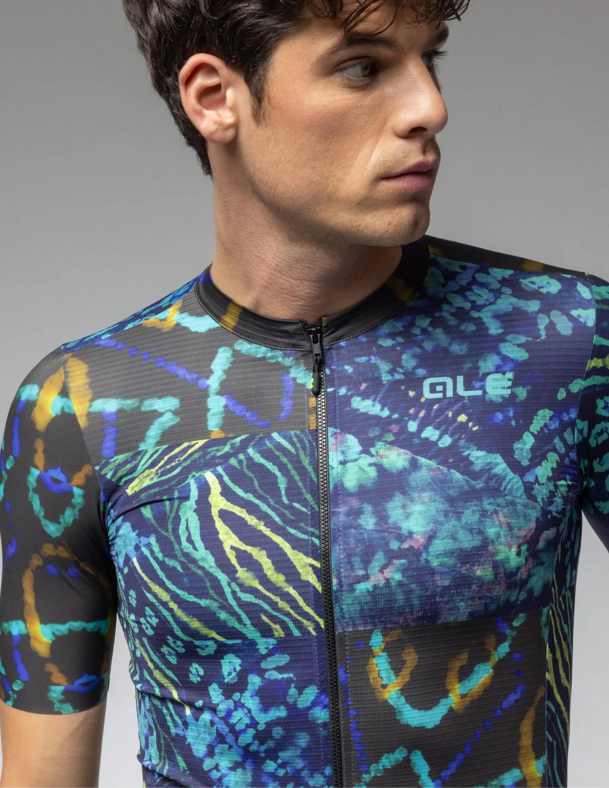 Koszulka rowerowa męska Alé Cycling Solid Caraibi 7/13