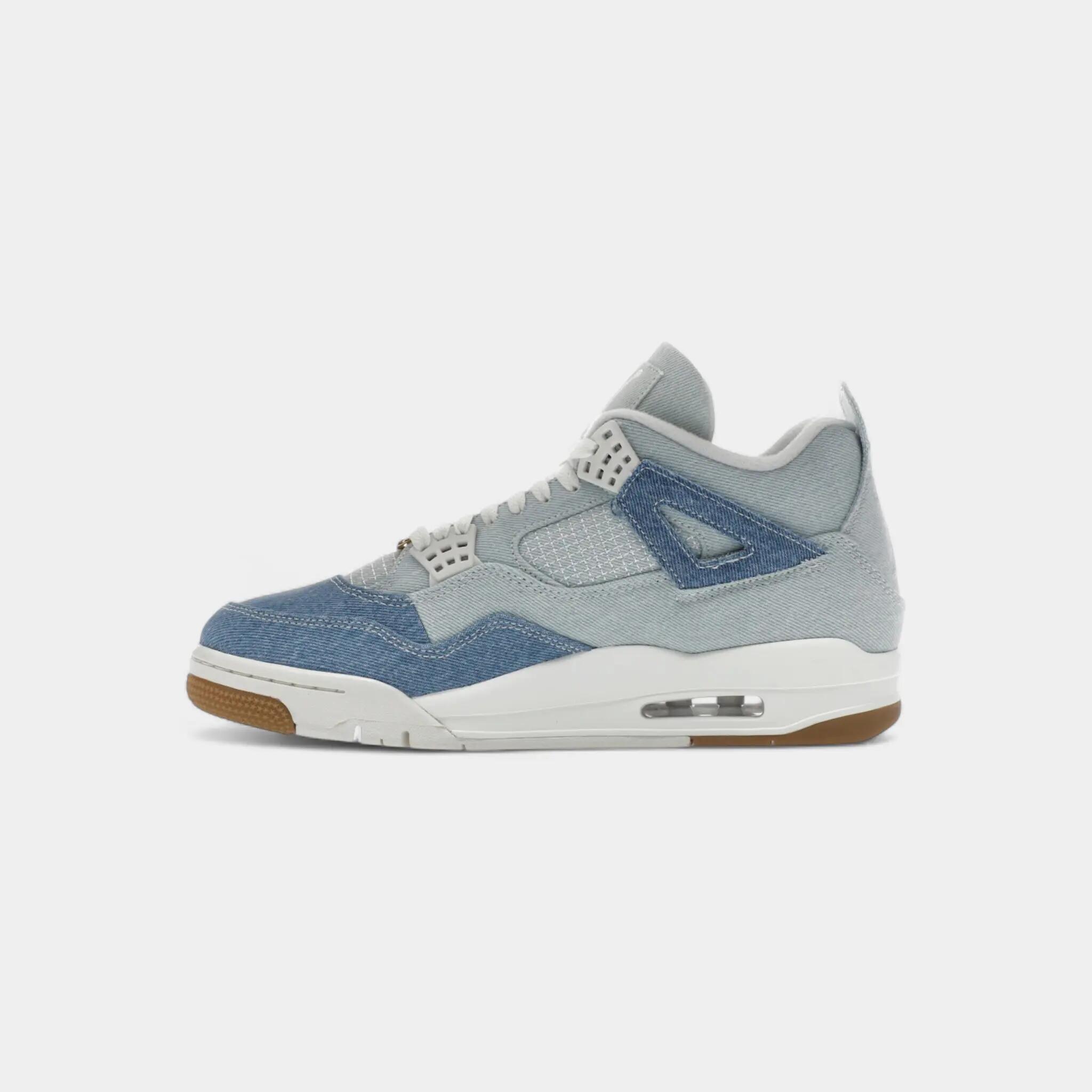 Jordan 4 Retro TEX Denim Worn Blue (Women's) 4/4