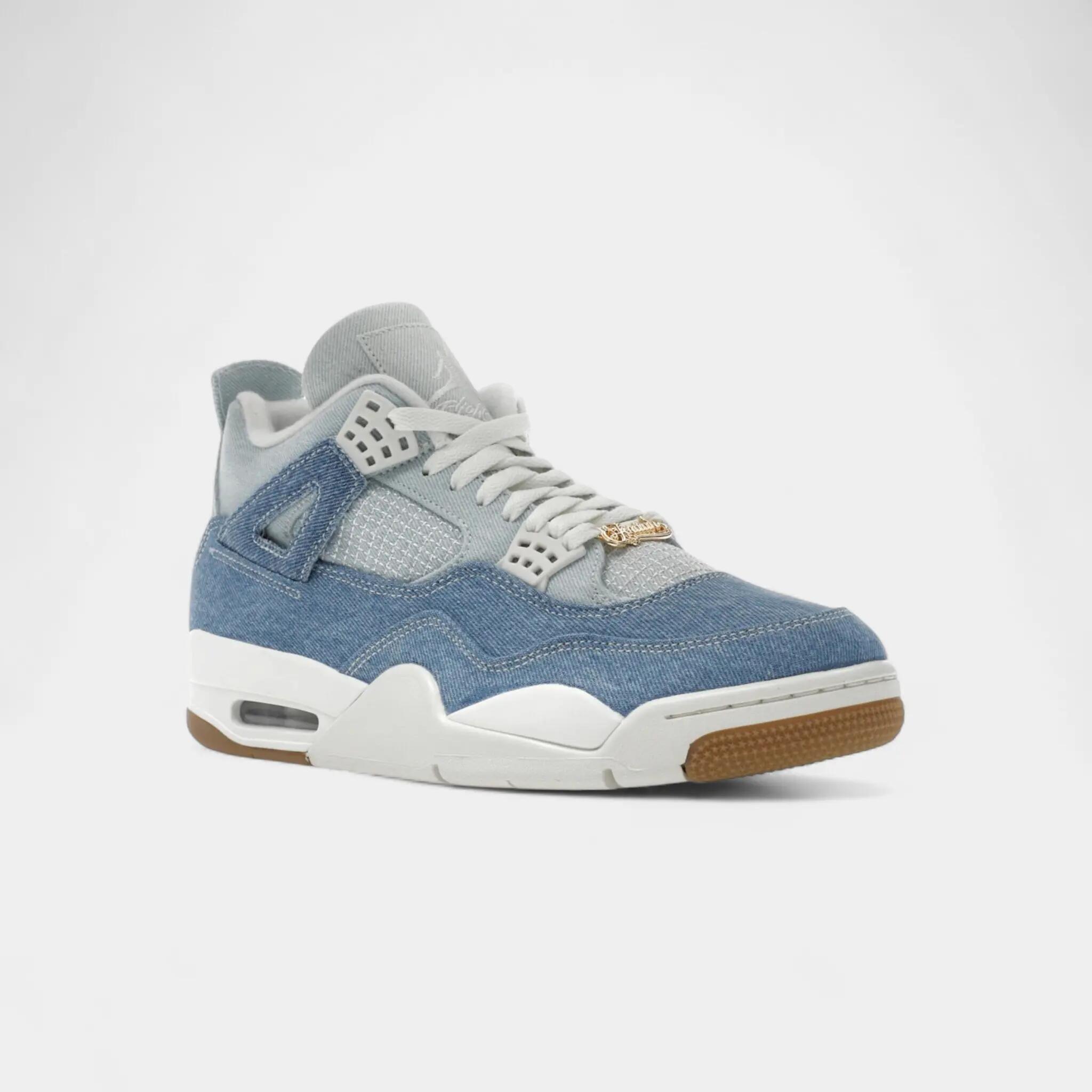 Jordan 4 Retro TEX Denim Worn Blue (Women's) 2/4