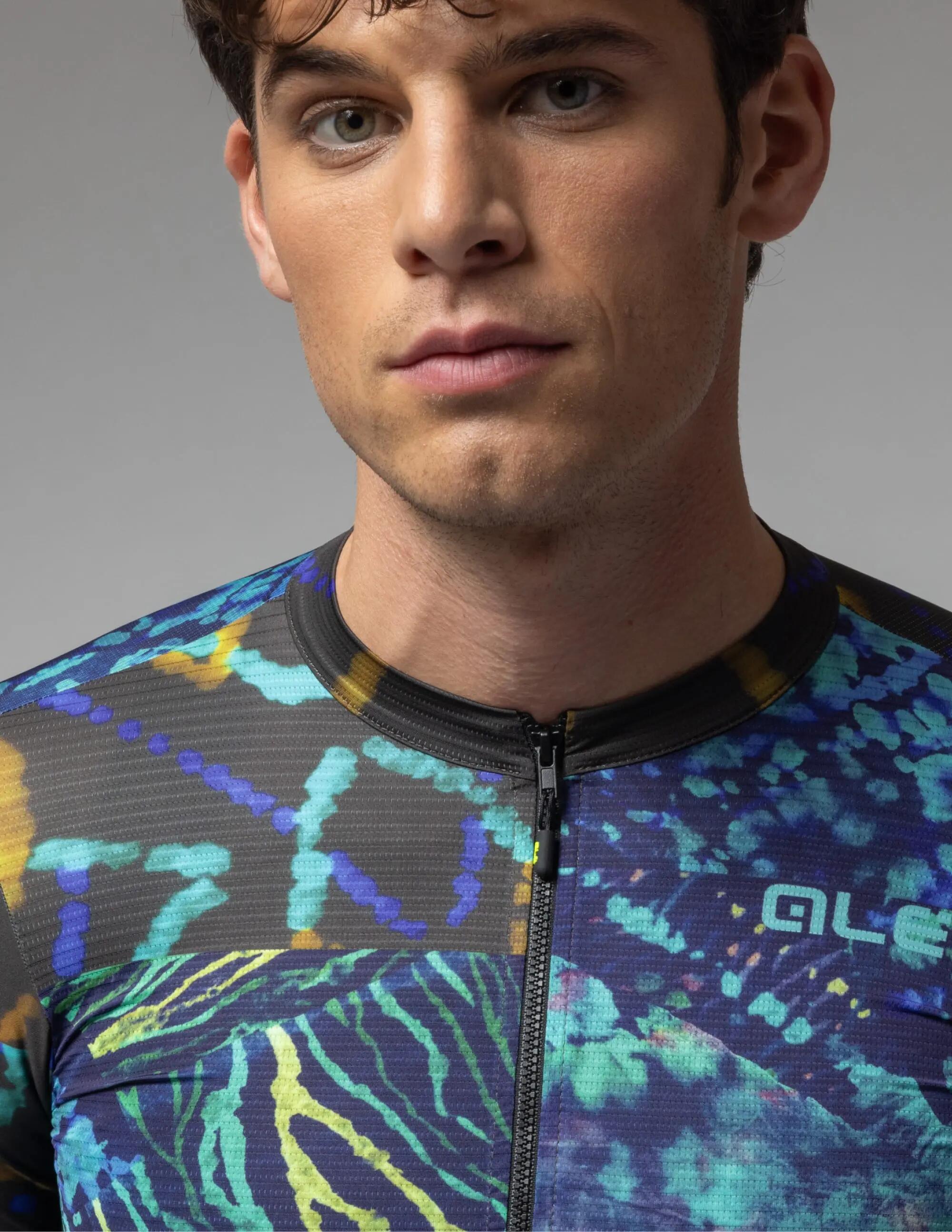 Koszulka rowerowa męska Alé Cycling Solid Caraibi 10/13